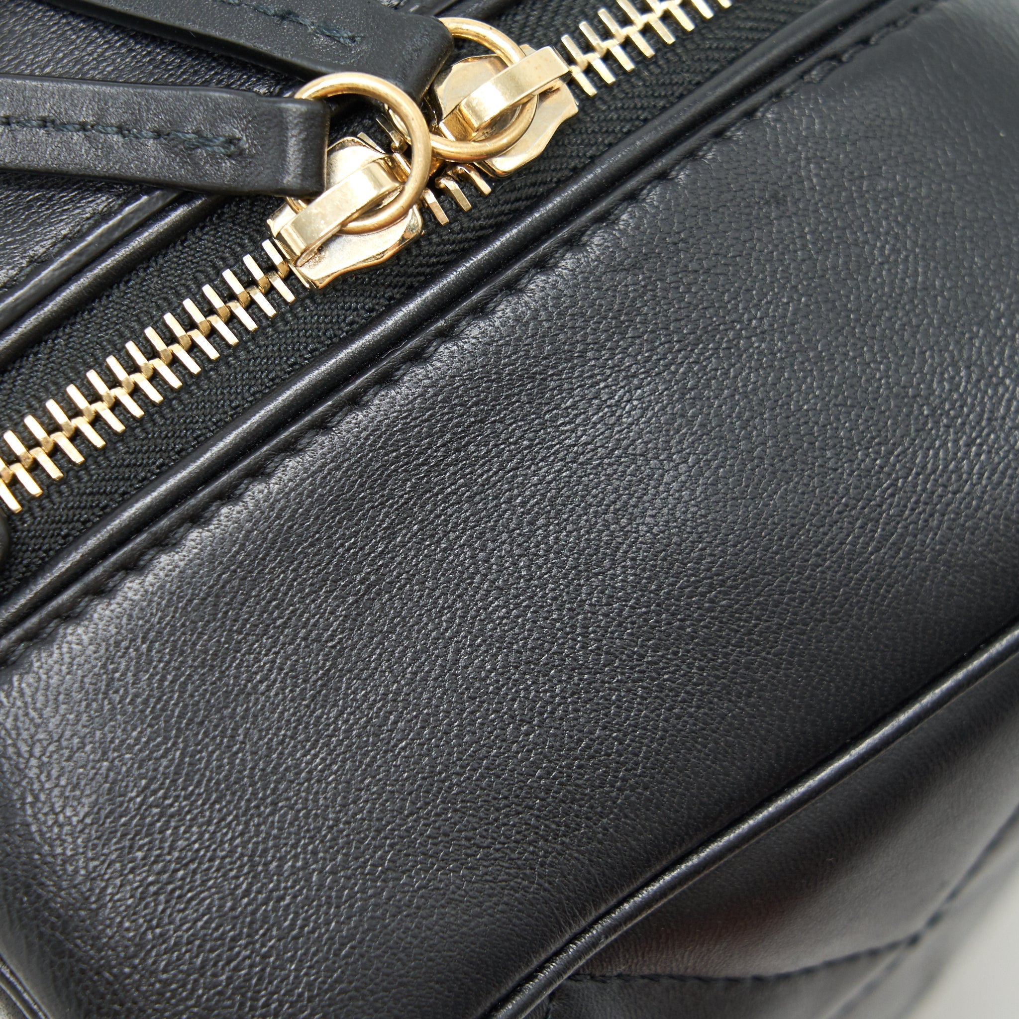 Chanel Black Lambskin Bowling Bag