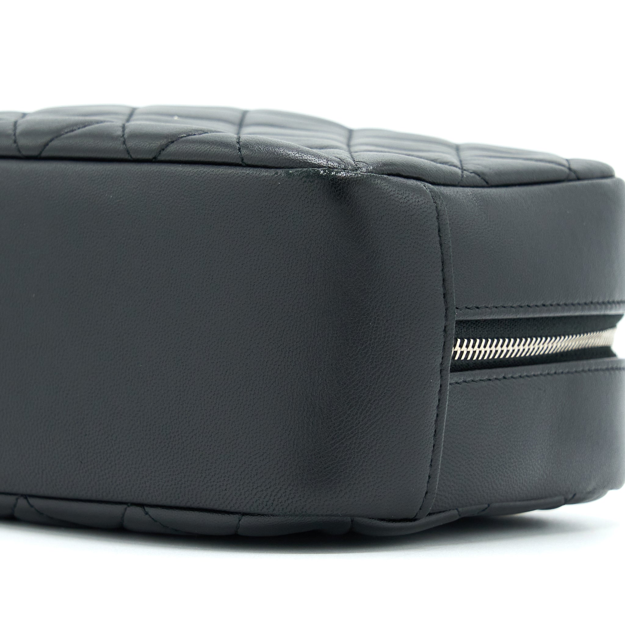Chanel Camera Clutch Lambskin Black