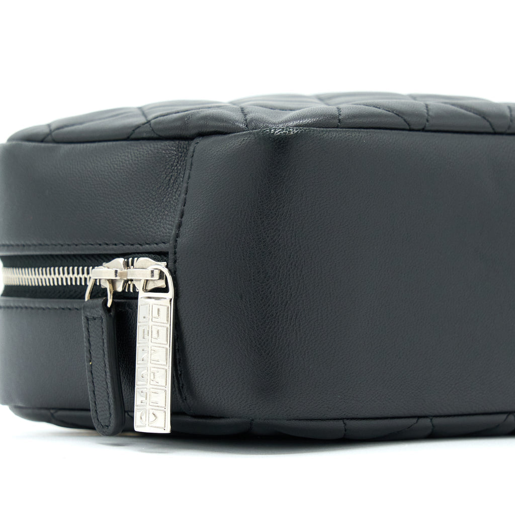 Chanel Camera Clutch Lambskin Black