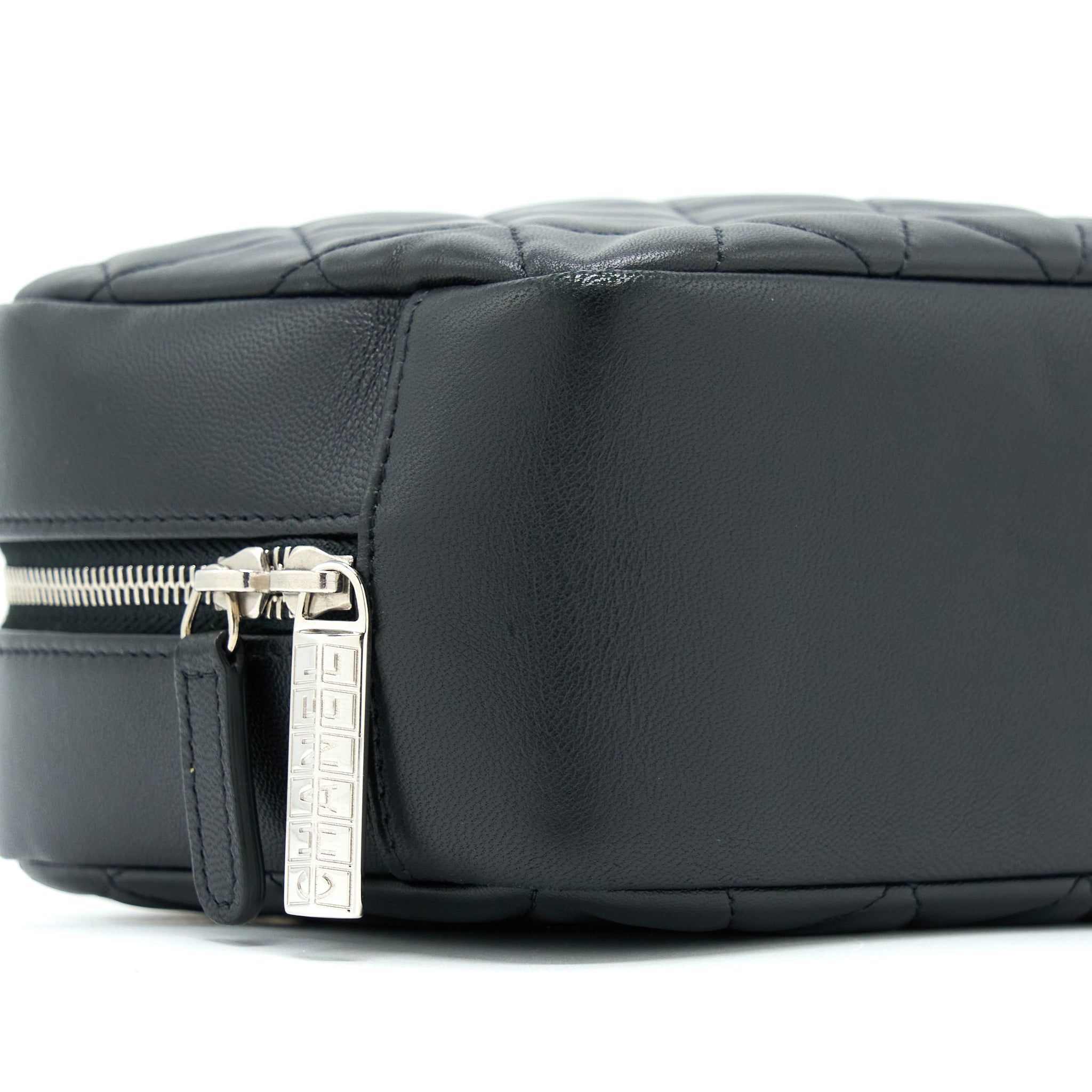 Chanel Camera Clutch Lambskin Black