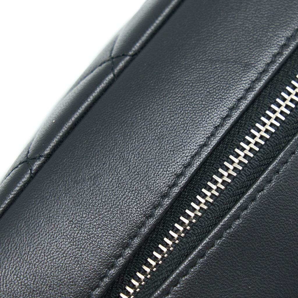 Chanel Camera Clutch Lambskin Black