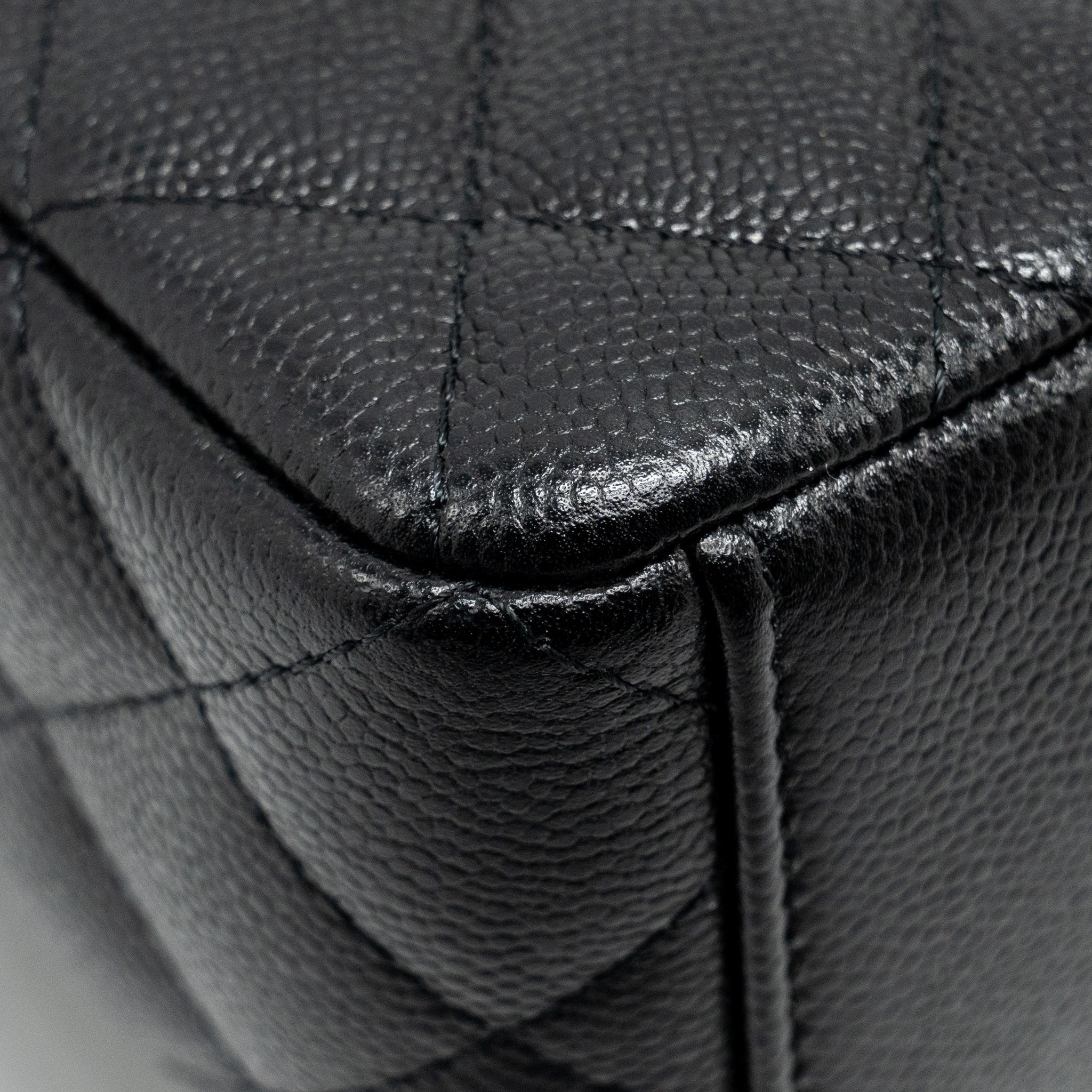 Chanel 24P Mini Backpack/Crossbody Bag Caviar Black  (Microchip)