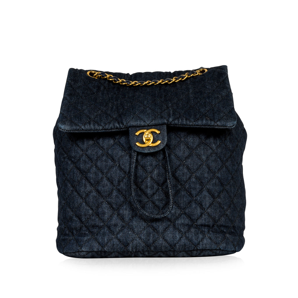 Chanel Denim Backpack