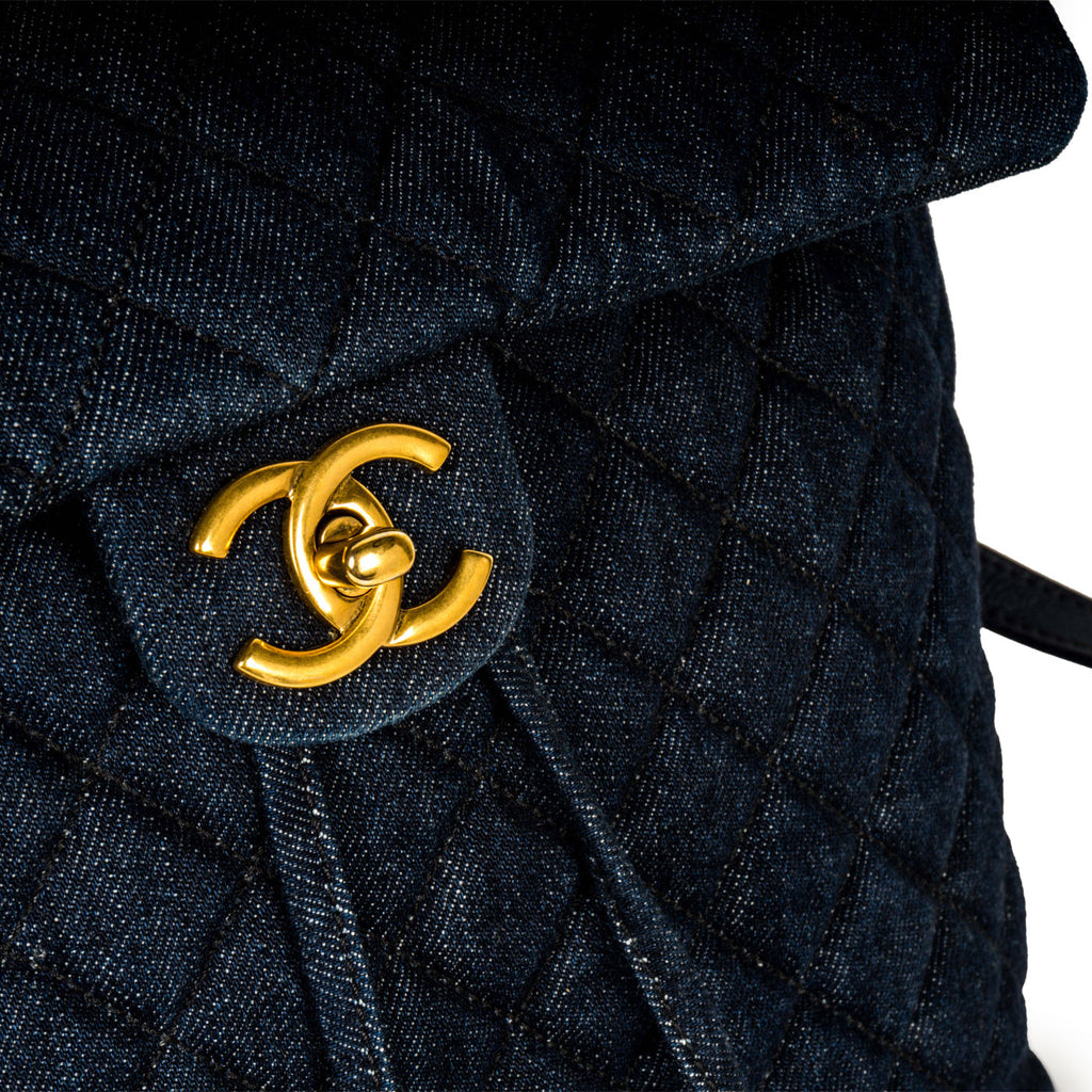 Chanel Denim Backpack