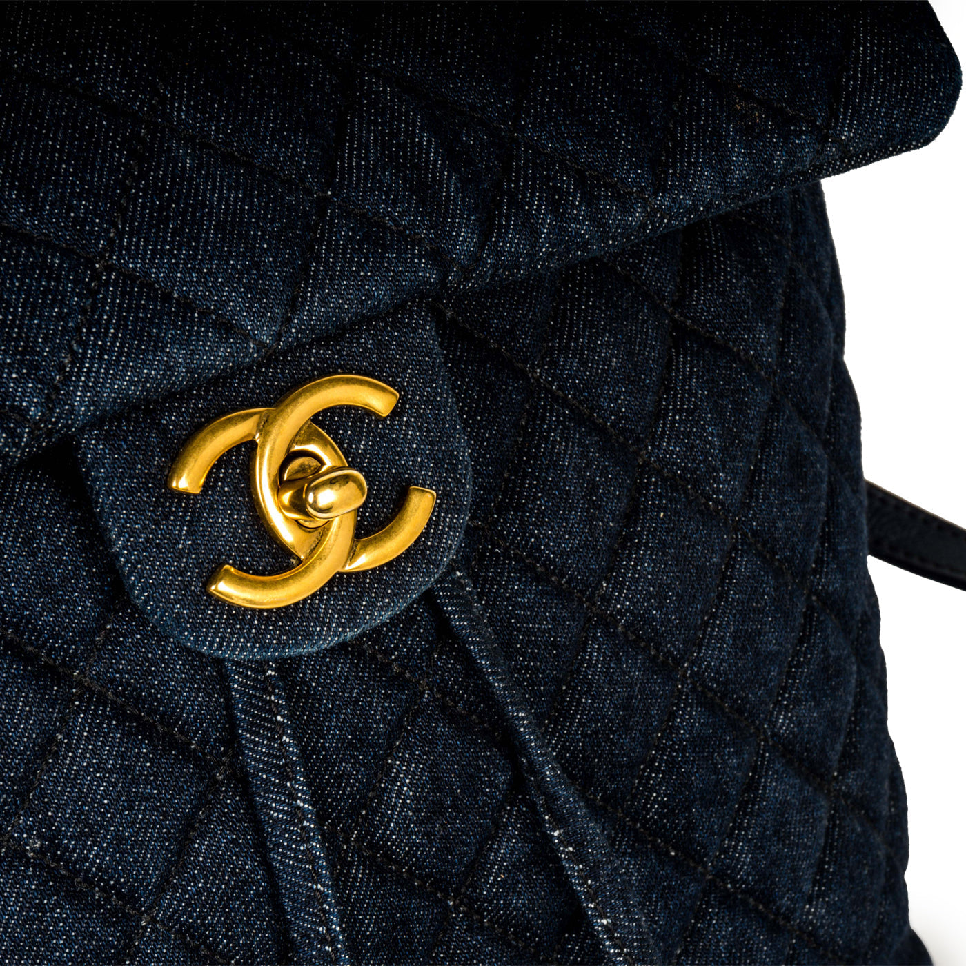 Chanel Denim Backpack