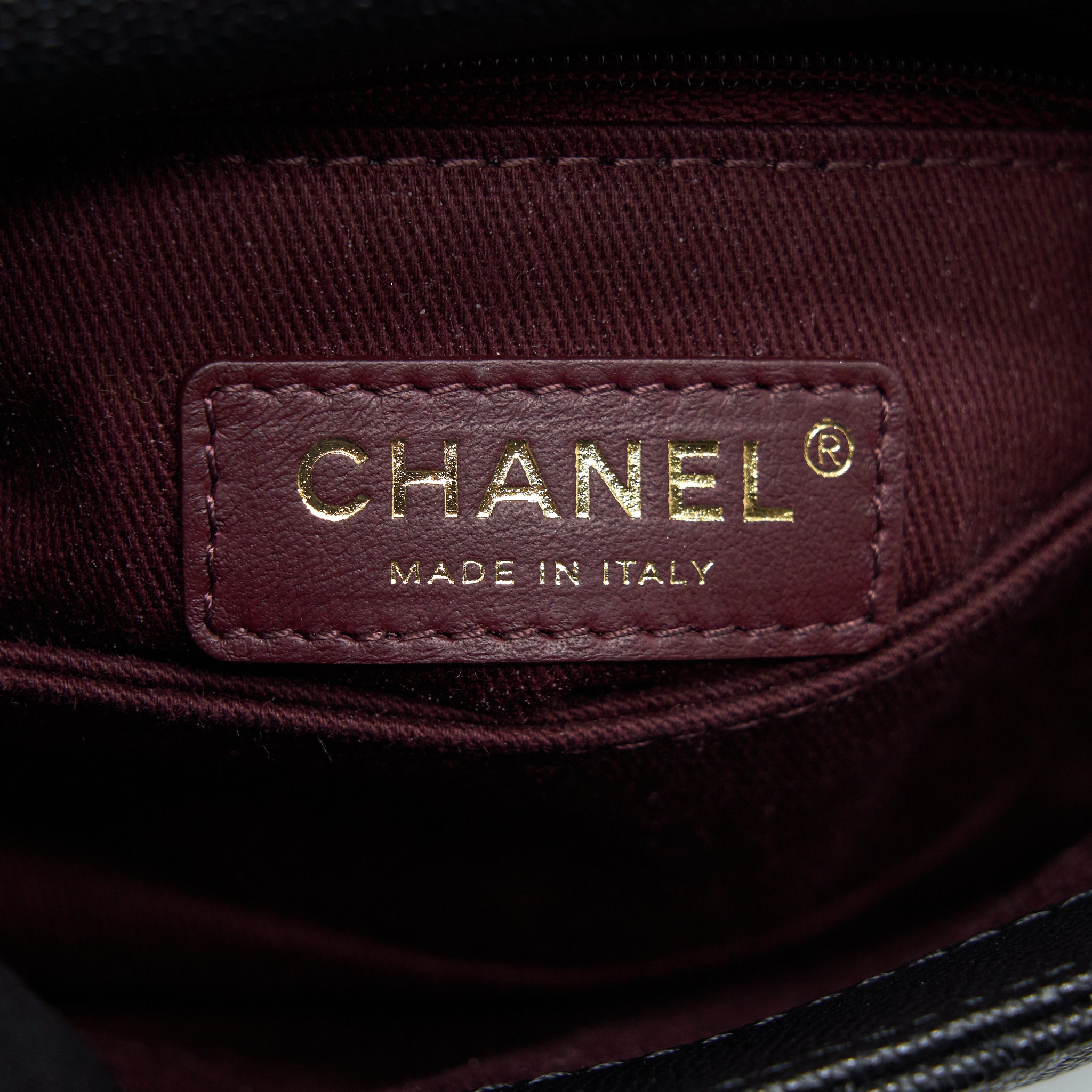 Chanel Coco Handle Extra Mini Black Embossed Handle L