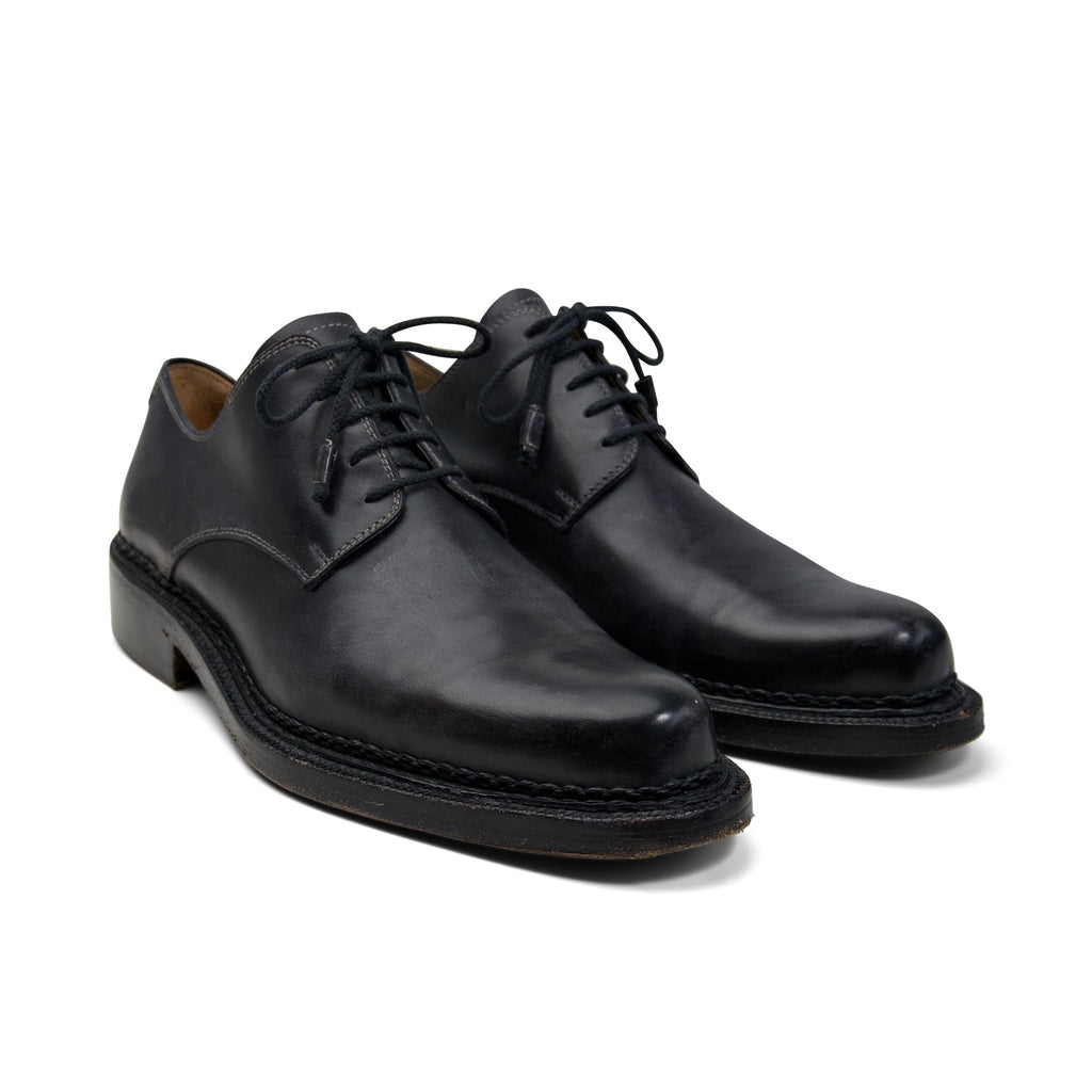 Bettanin & Venturi Charcoal Mens Lace up SIZE 7 Shoes