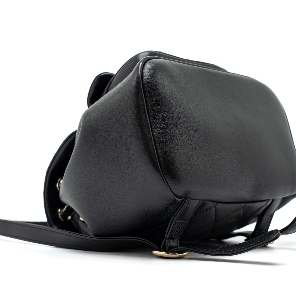 Chanel 23C Duma Mini Backpack Calfskin Black L (Microchip)