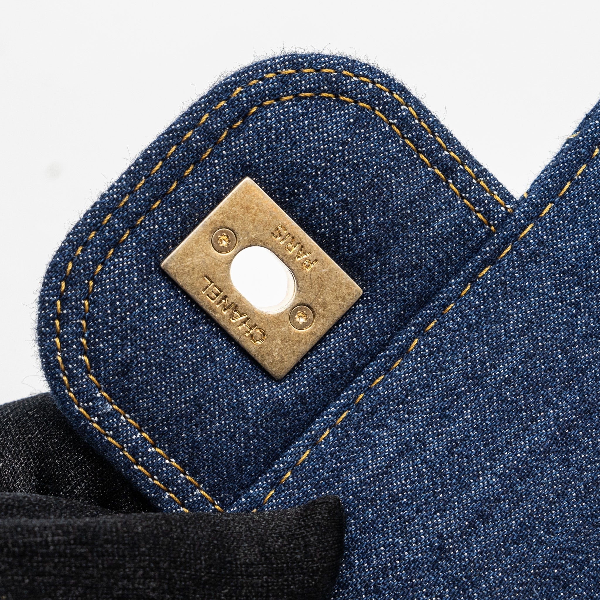 Chanel 23S Flap Backpack Denim Blue Brushed  (Microchip)
