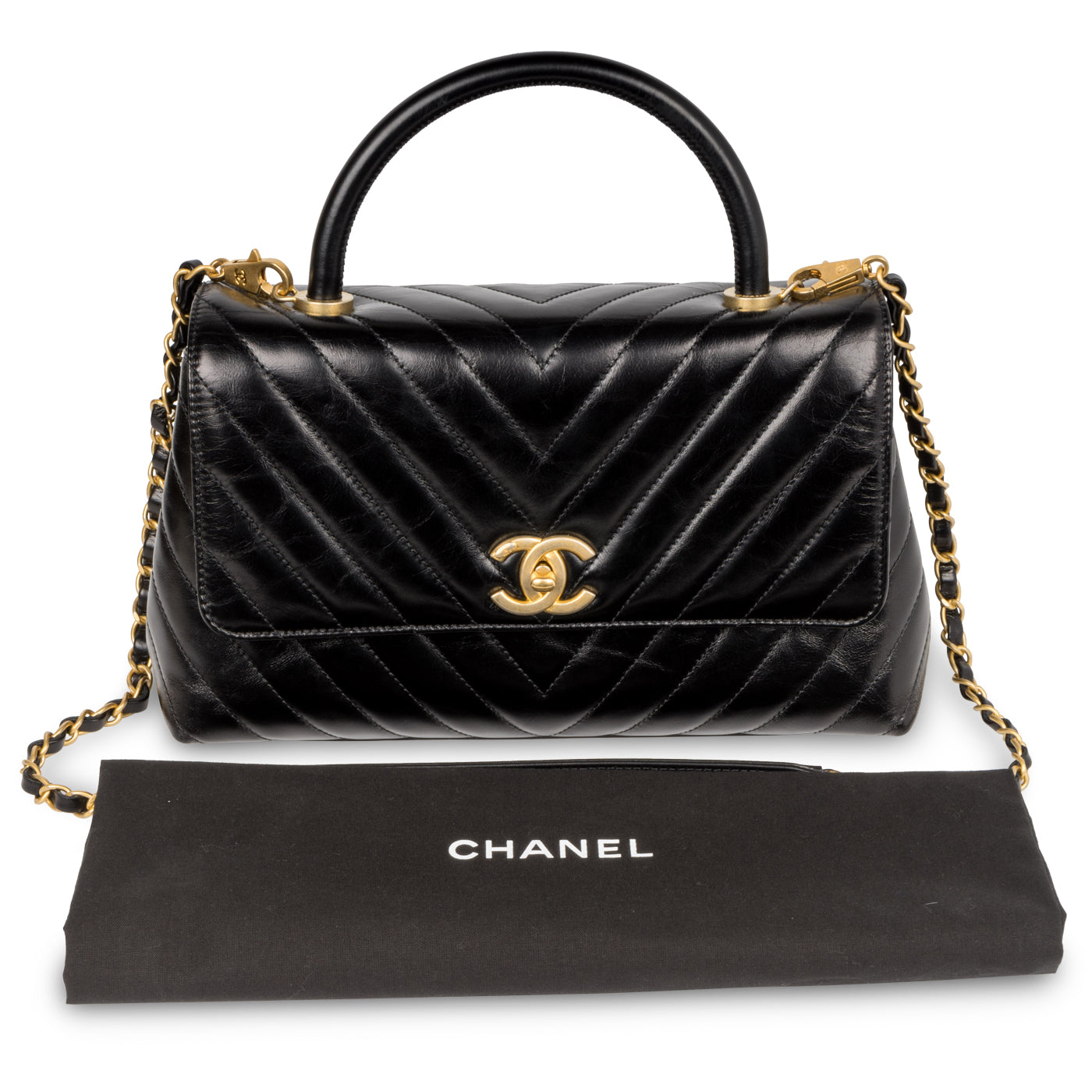 Chanel Coco Handle Flap Bag - Small