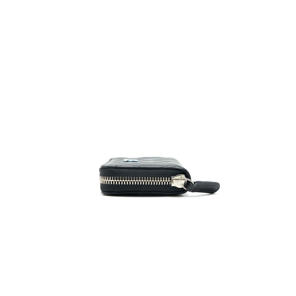 Chanel Classic Zipped Coin Purse black  Lambskin