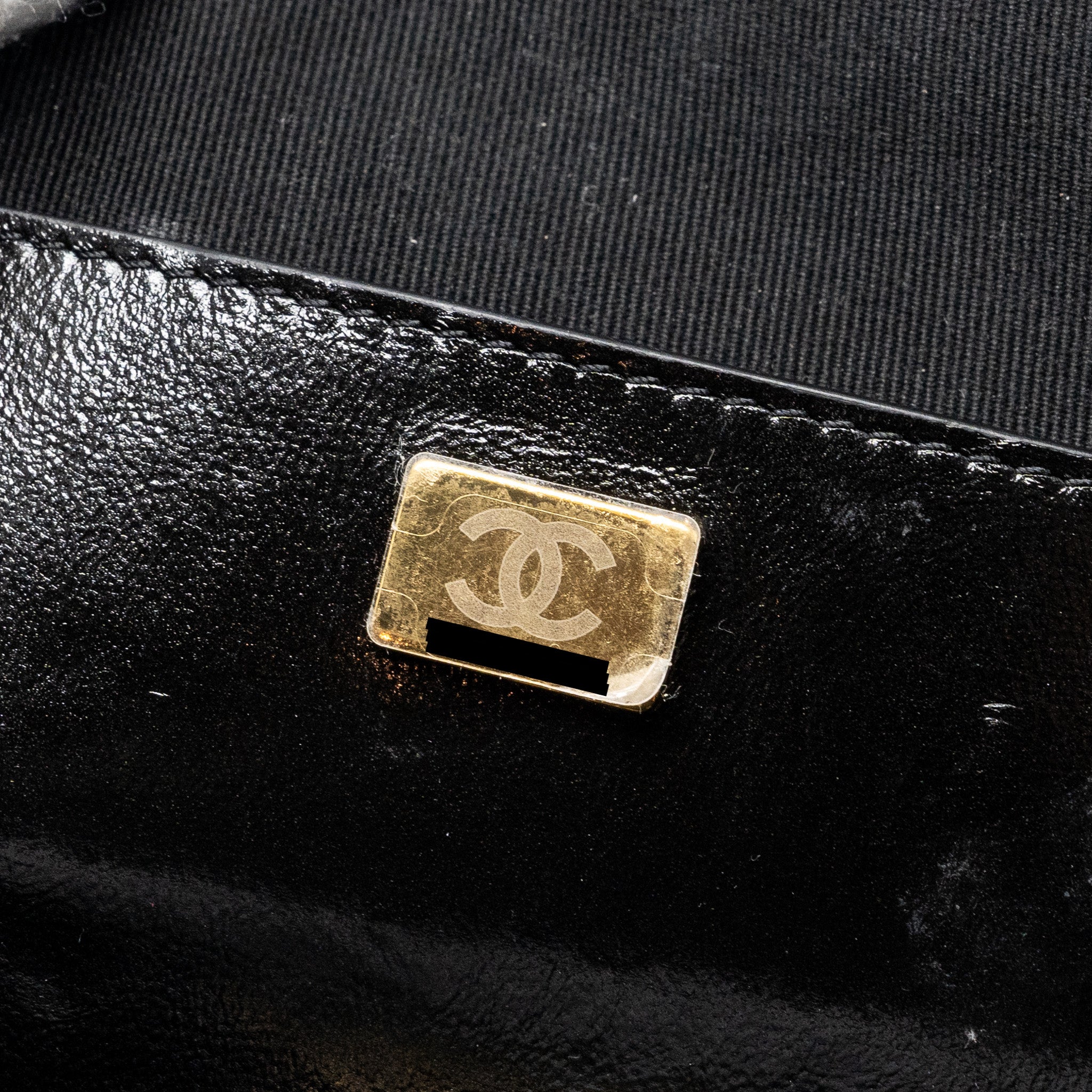 Chanel 22A Mini Backpack Patent Black L (microchip)