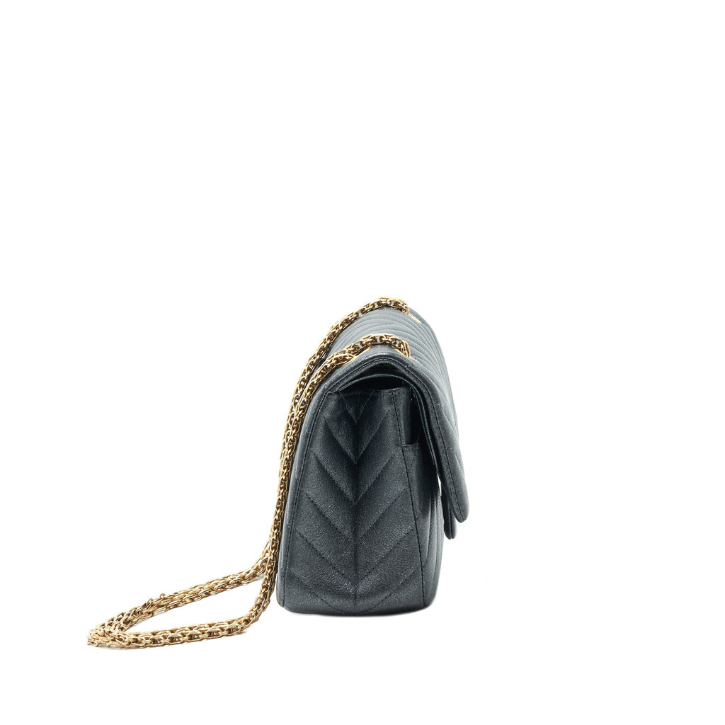 Chanel Chevron Small 2.55 226 Reissue Bag Charcoal