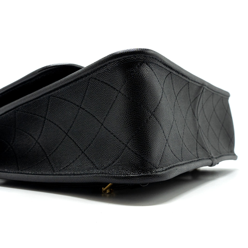 Chanel 22k Large Backpack Caviar Black (microchip)