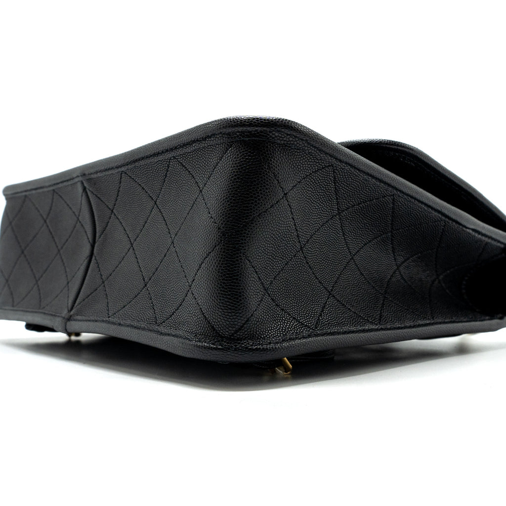 Chanel 22k Large Backpack Caviar Black (microchip)