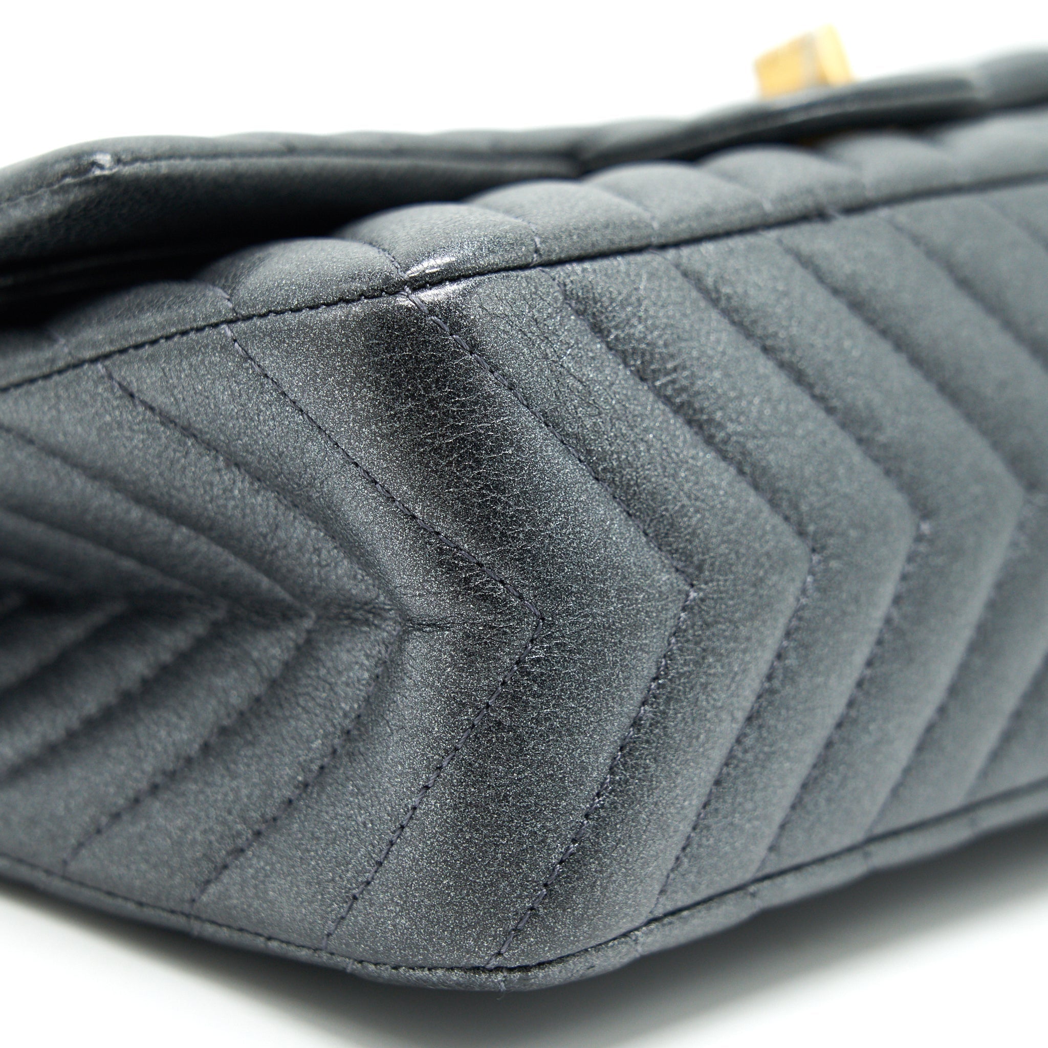 Chanel Chevron Small 2.55 226 Reissue Bag Charcoal