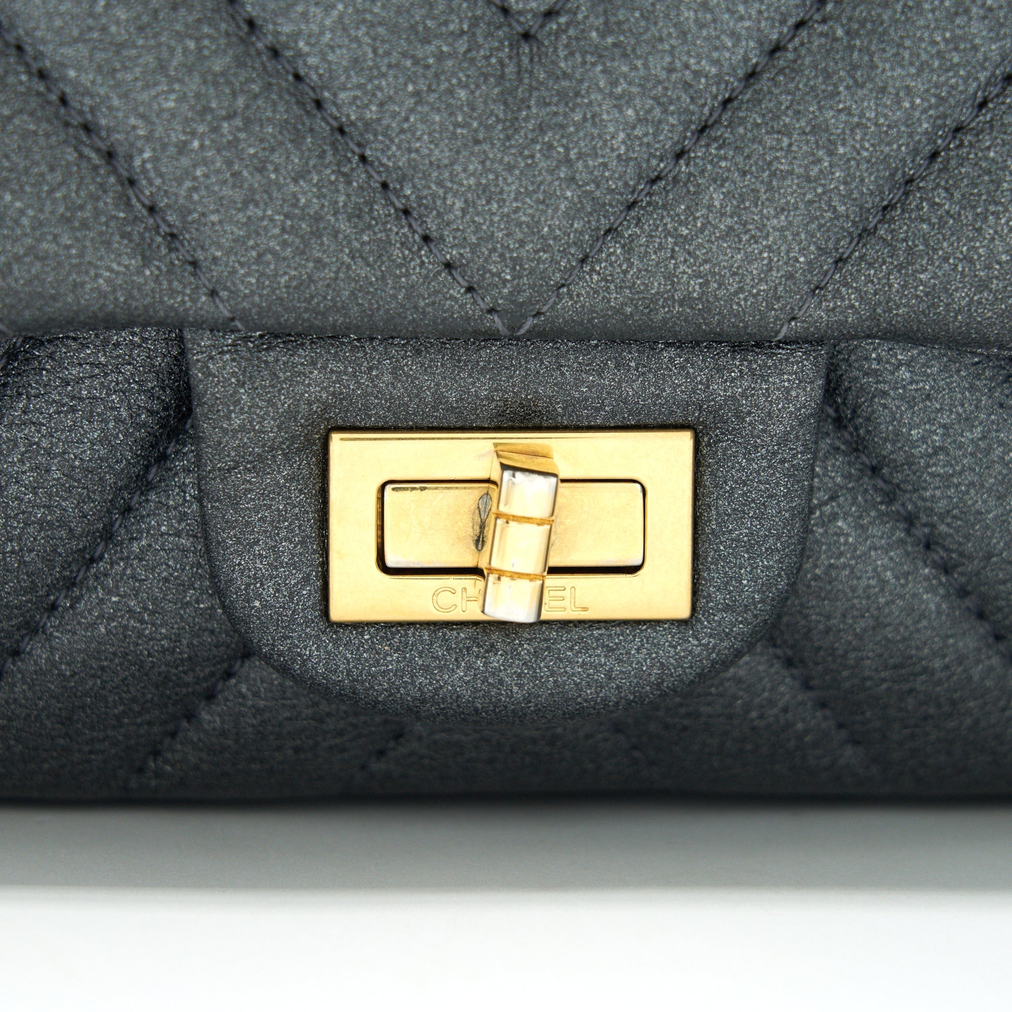 Chanel Chevron Small 2.55 226 Reissue Bag Charcoal