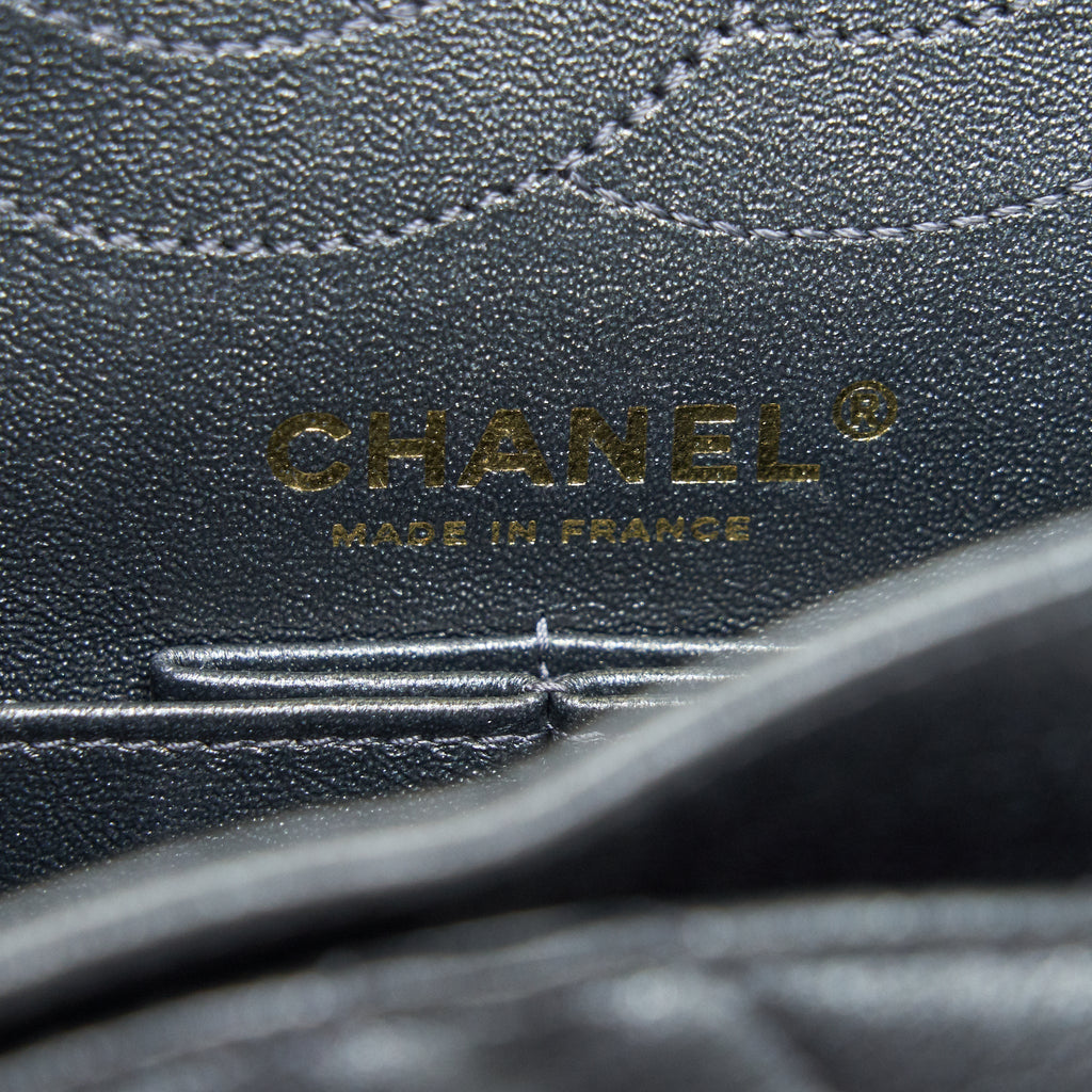 Chanel Chevron Small 2.55 226 Reissue Bag Charcoal