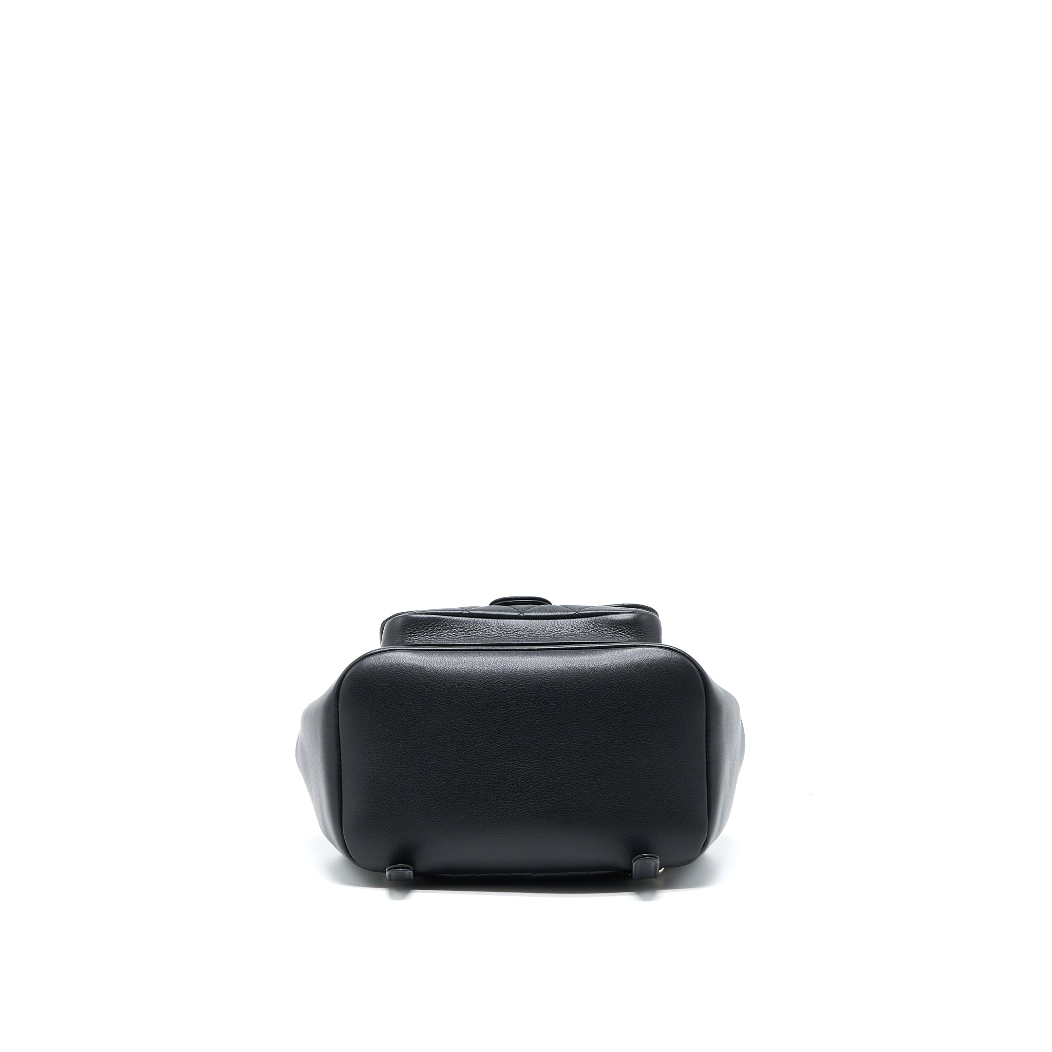 Chanel 23C Large Duma Backpack Calfskin Black L (Microchip)