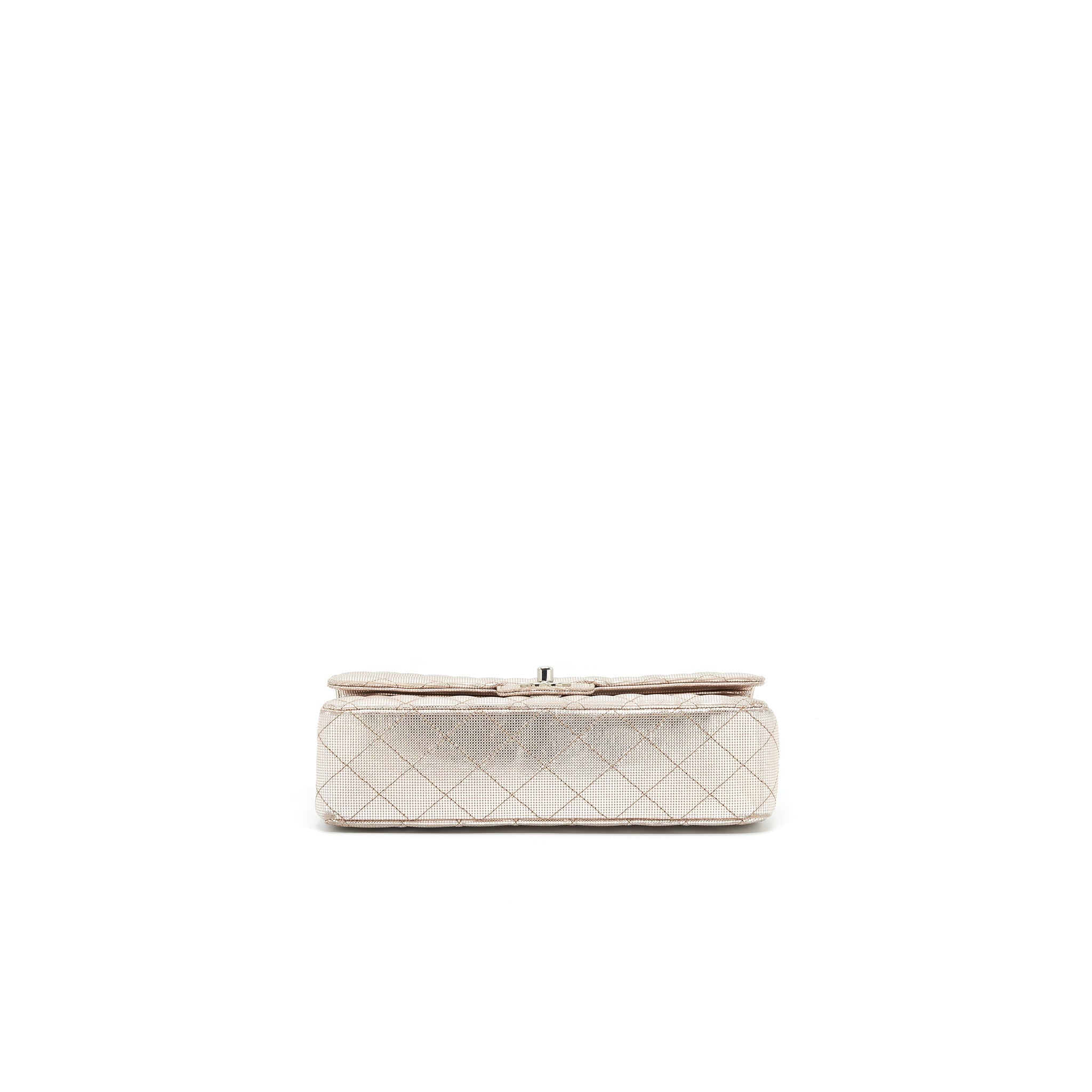 CHANEL SEASONAL MEDIUM FLAP BAG IN CHAMPAGNE PINK