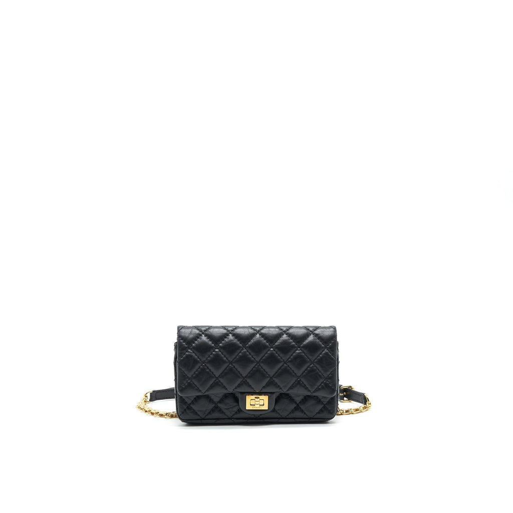 Chanel 2.55 Waist Bag in black