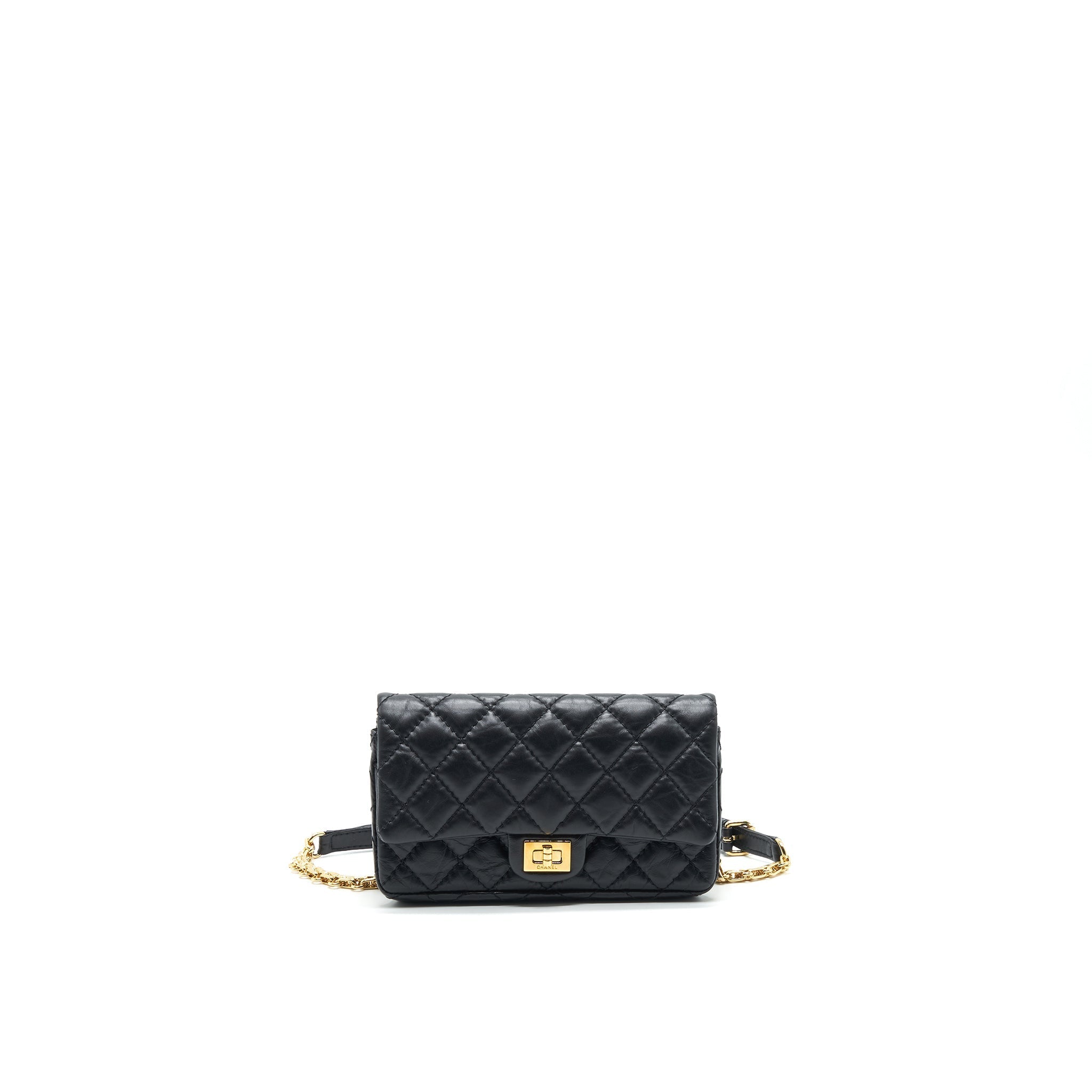 Chanel 2.55 Waist Bag in black