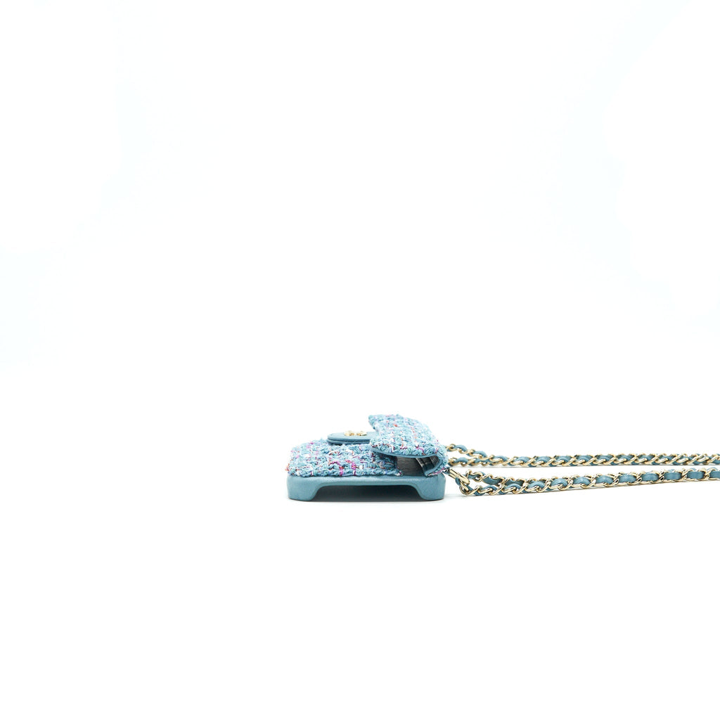 Chanel Pearl Crush phone case with Chain for iPhone 12 pro
