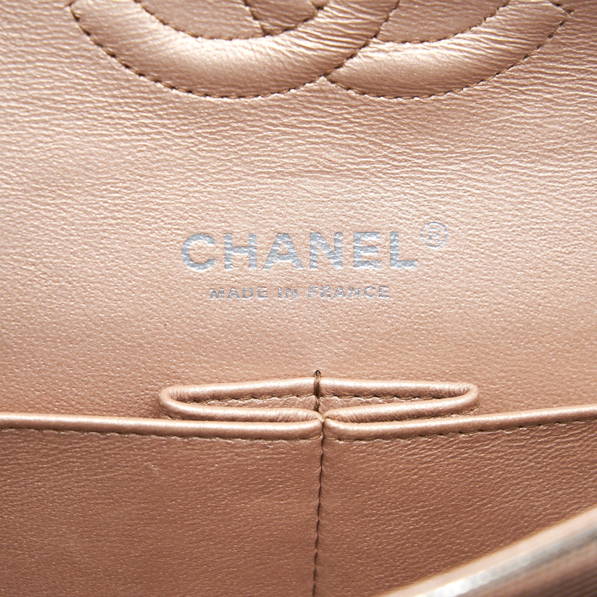 CHANEL SEASONAL MEDIUM FLAP BAG IN CHAMPAGNE PINK