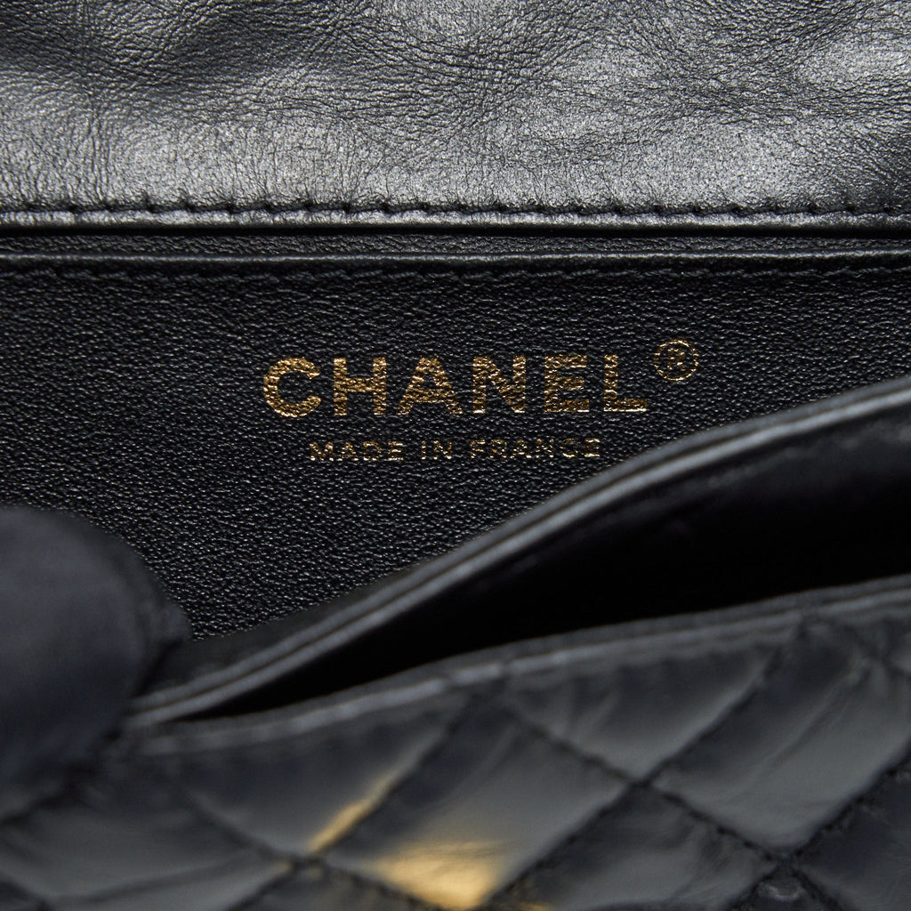 Chanel 2.55 Waist Bag in black