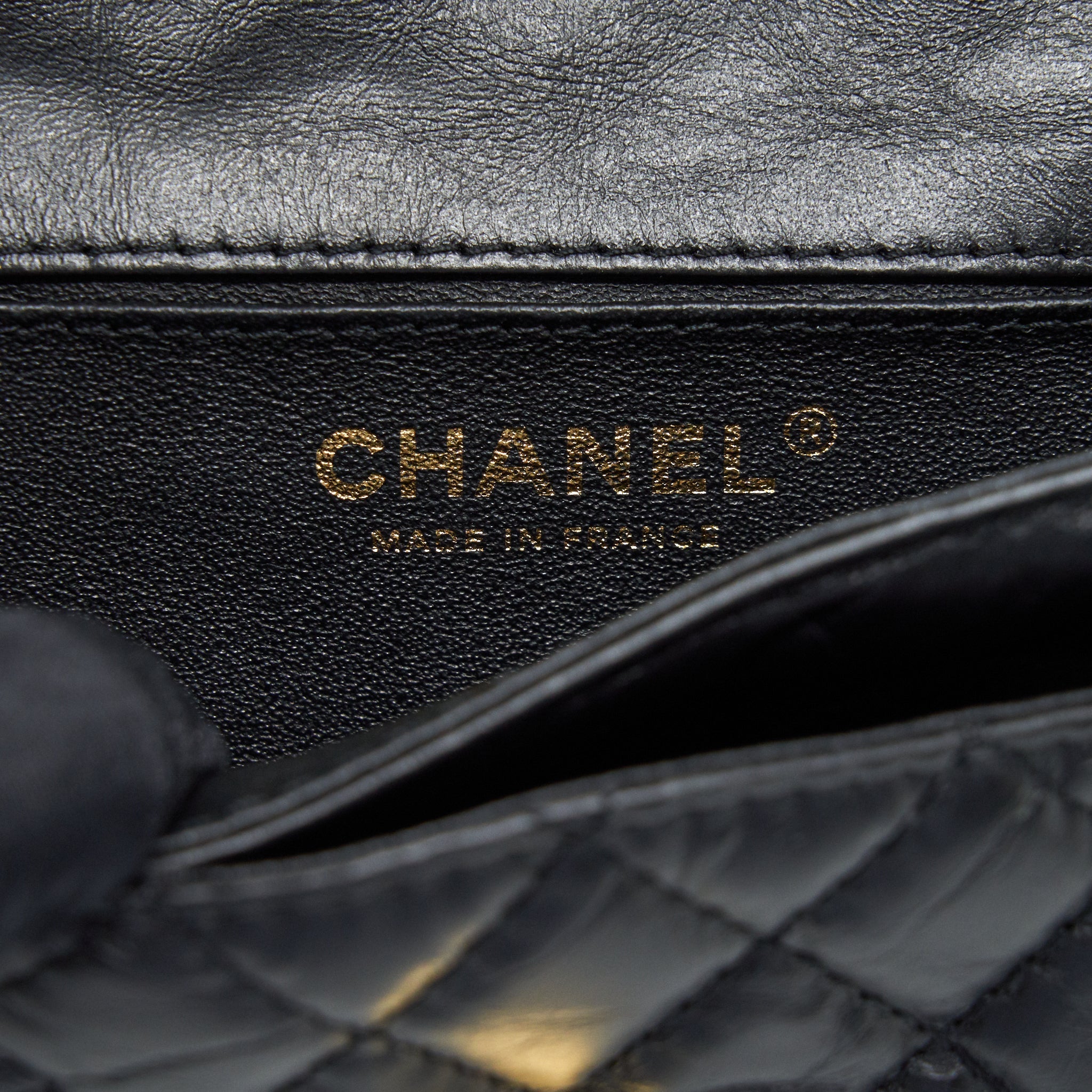 Chanel 2.55 Waist Bag in black