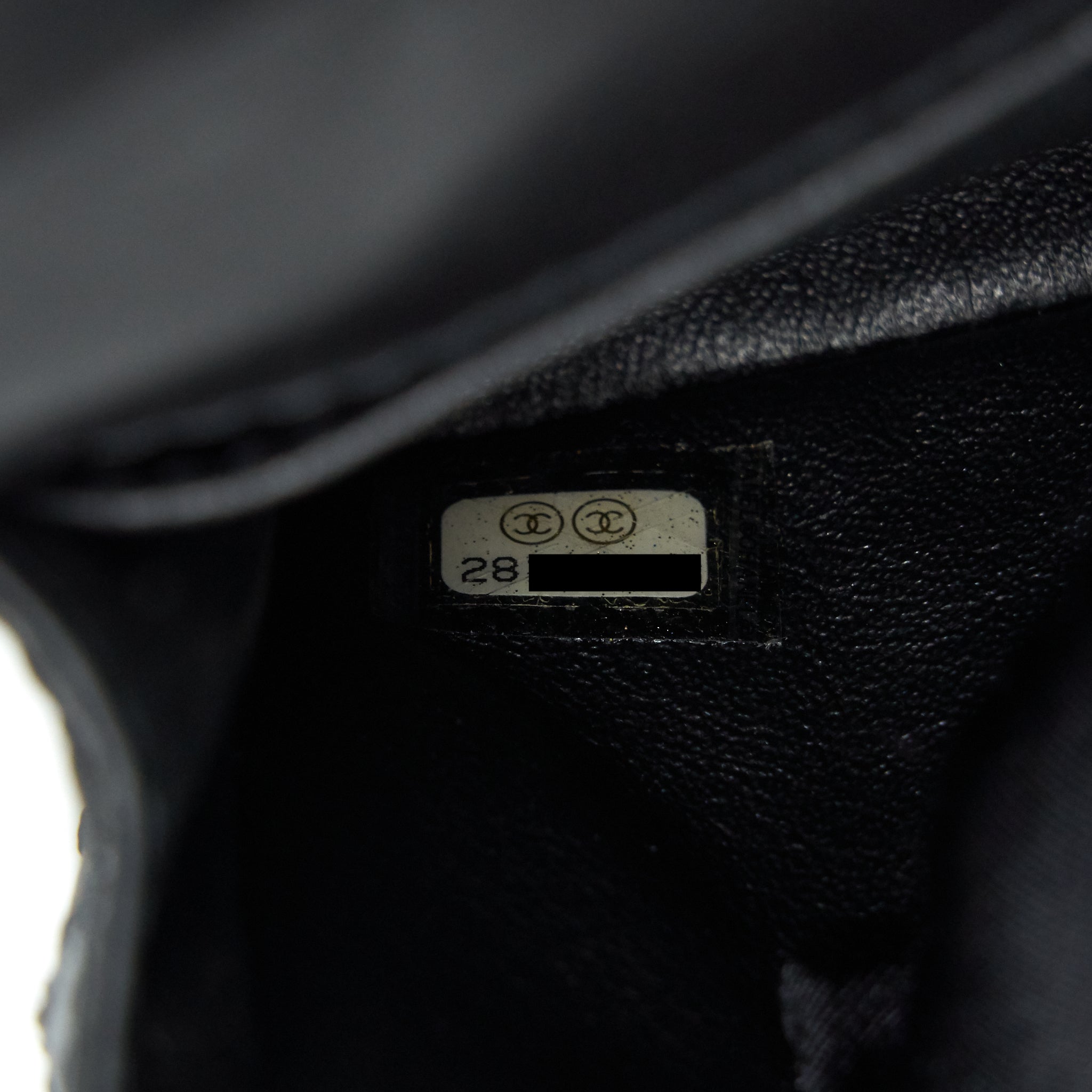 Chanel 2.55 Waist Bag in black