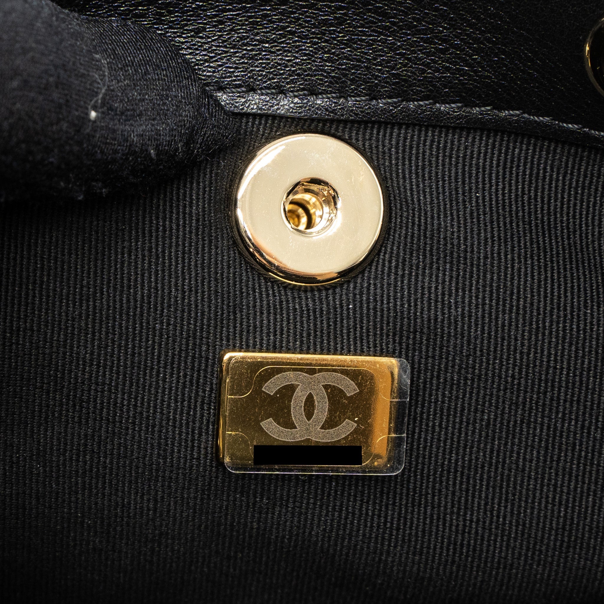 Chanel 23C Duma Mini Backpack Calfskin Black L (Microchip)
