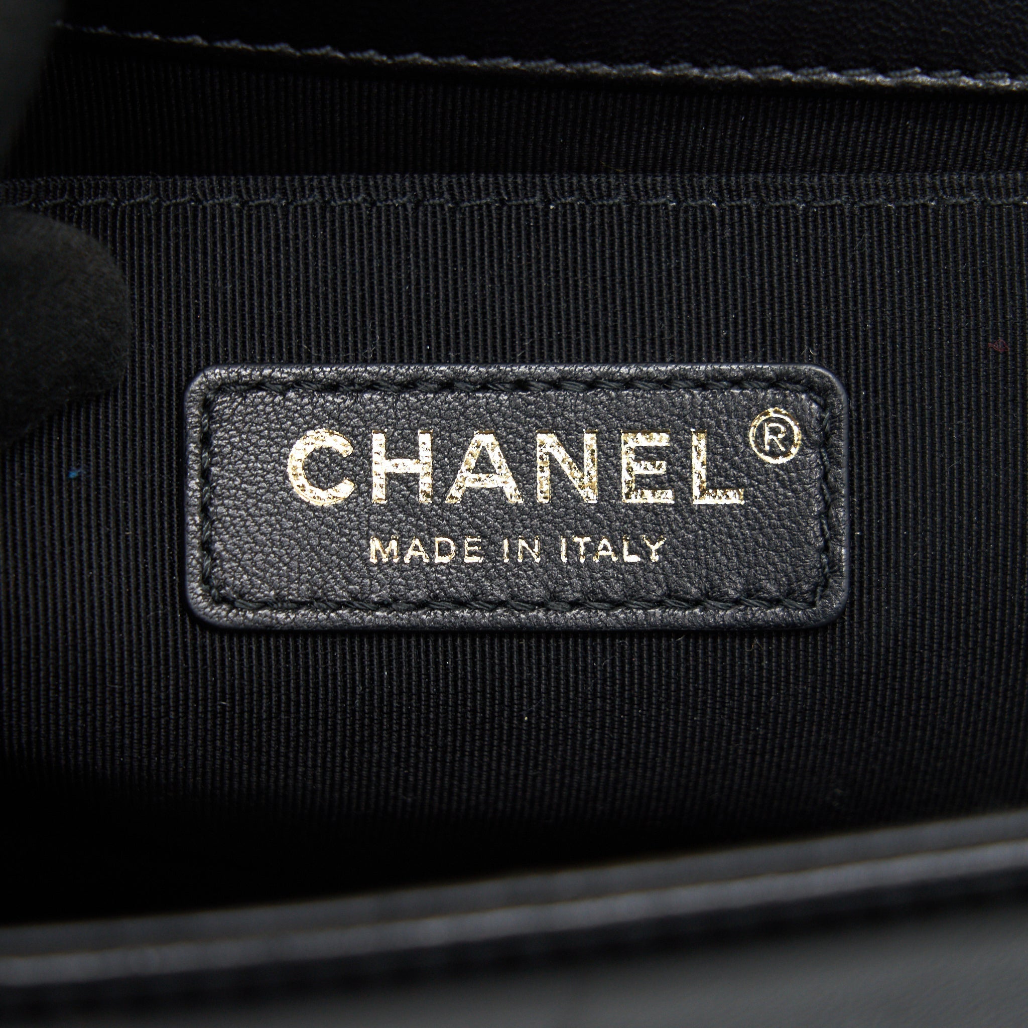 CHANEL TWEED MEDIUM LE BOY CHEVRON BLACK AND WHITE