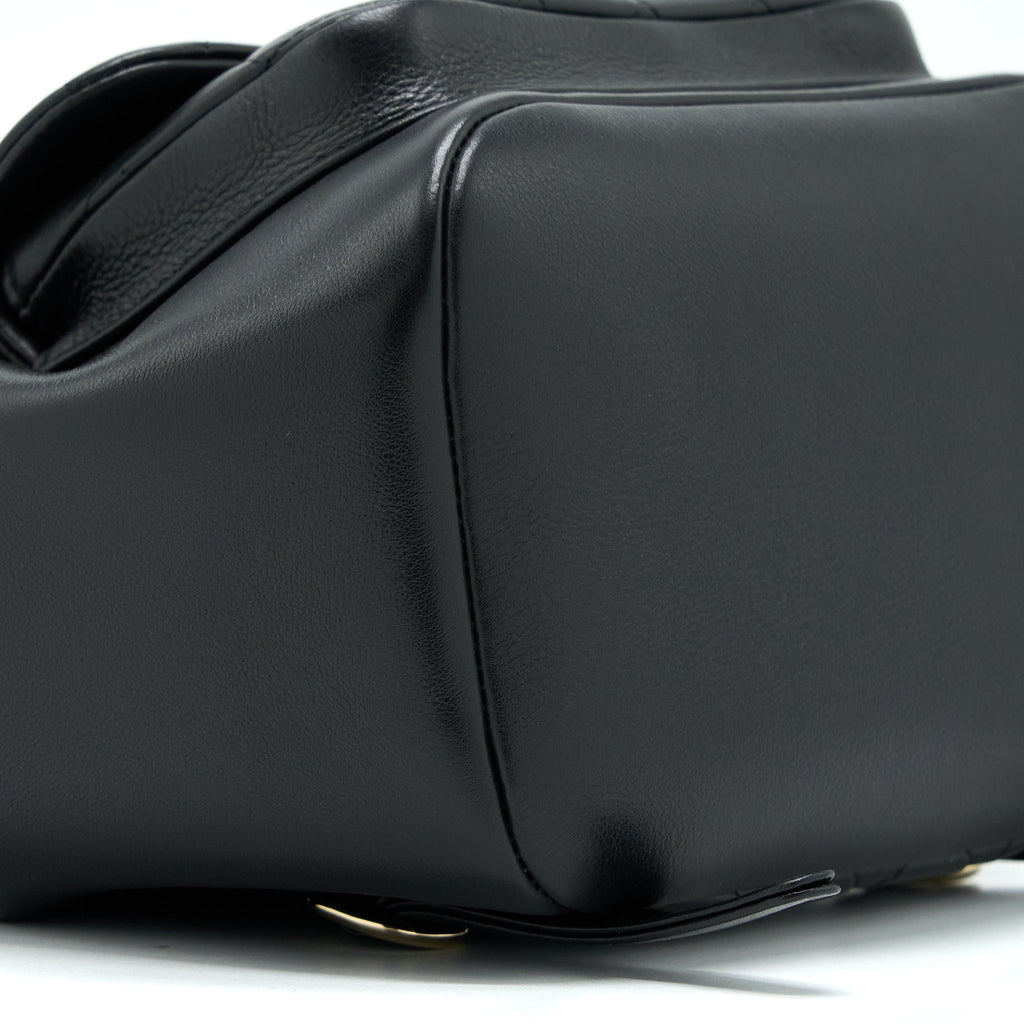 Chanel 23C Large Duma Backpack Calfskin Black L (Microchip)