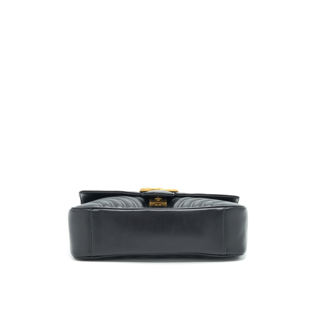 Gucci GG Marmont Shoulder Bag 26cm Black with