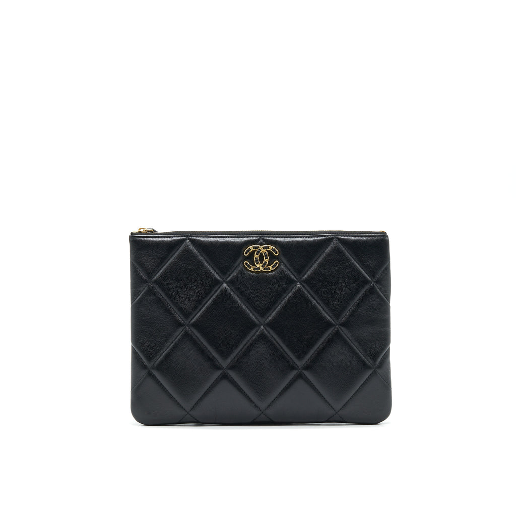 Chanel 19 Pouch black