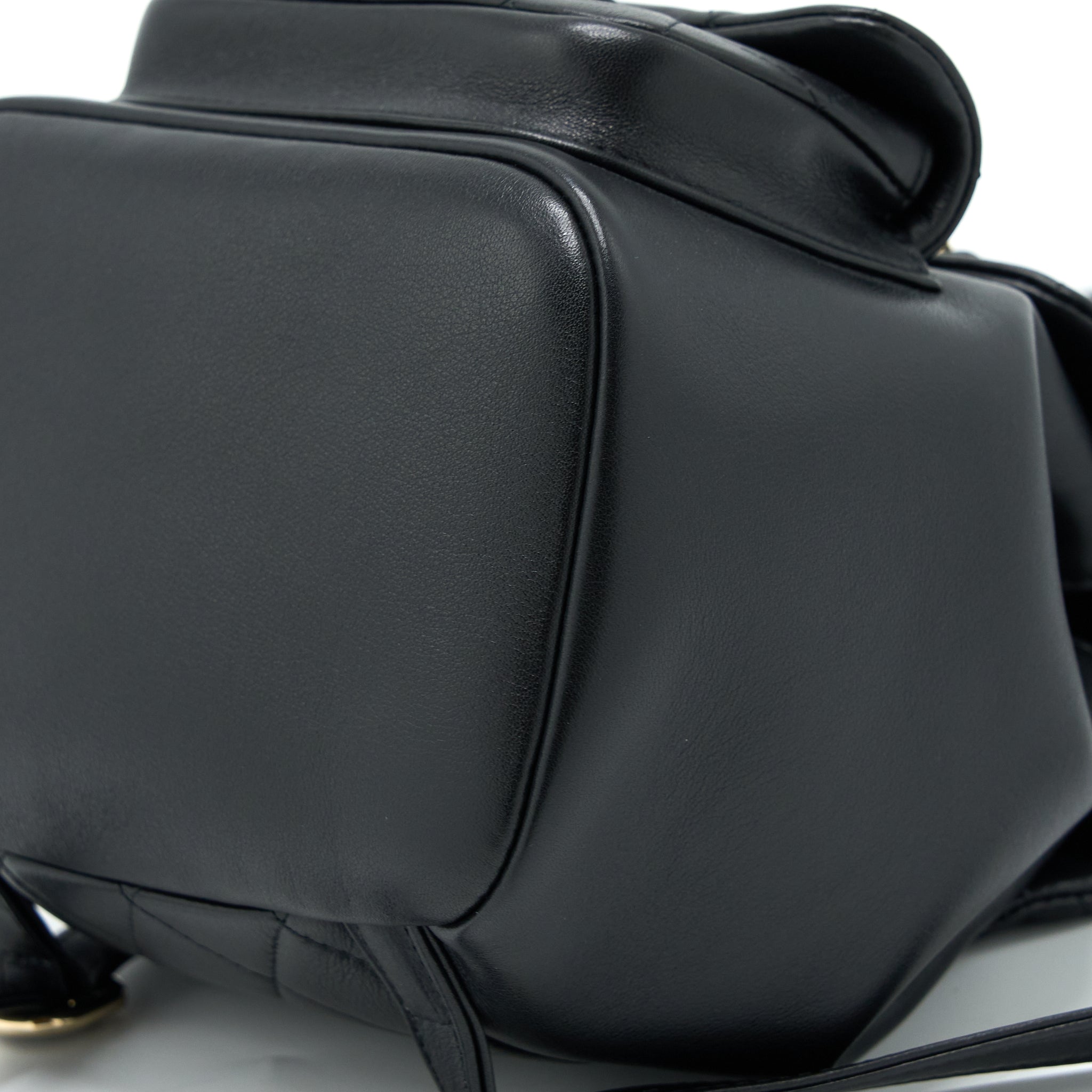 Chanel 23C Duma Mini Backpack Calfskin Black L (Microchip)
