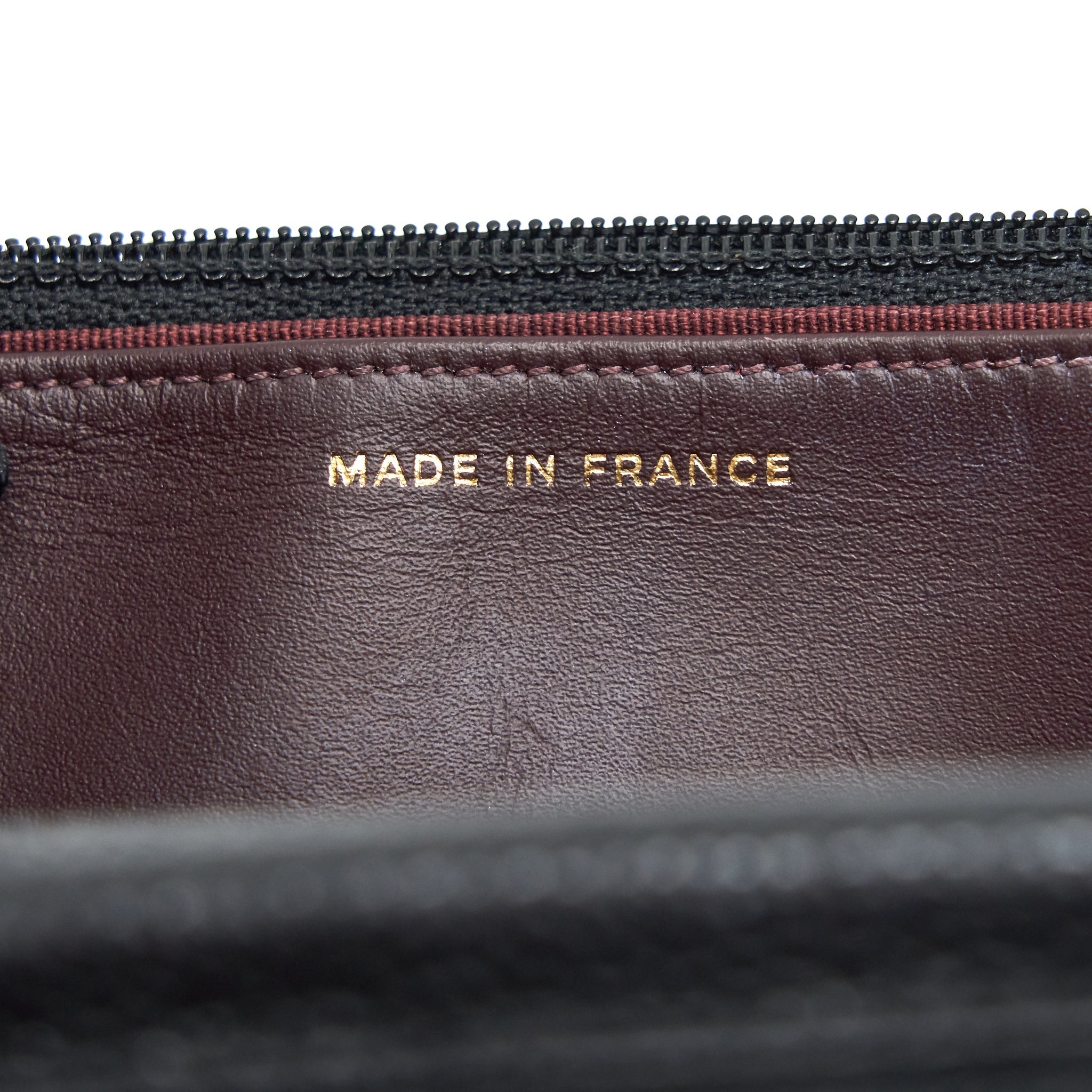 Chanel Caviar Wallet On Chain Black