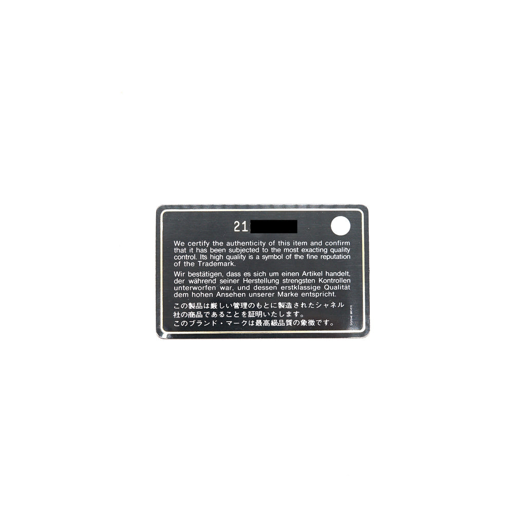 Chanel Caviar Wallet On Chain Black