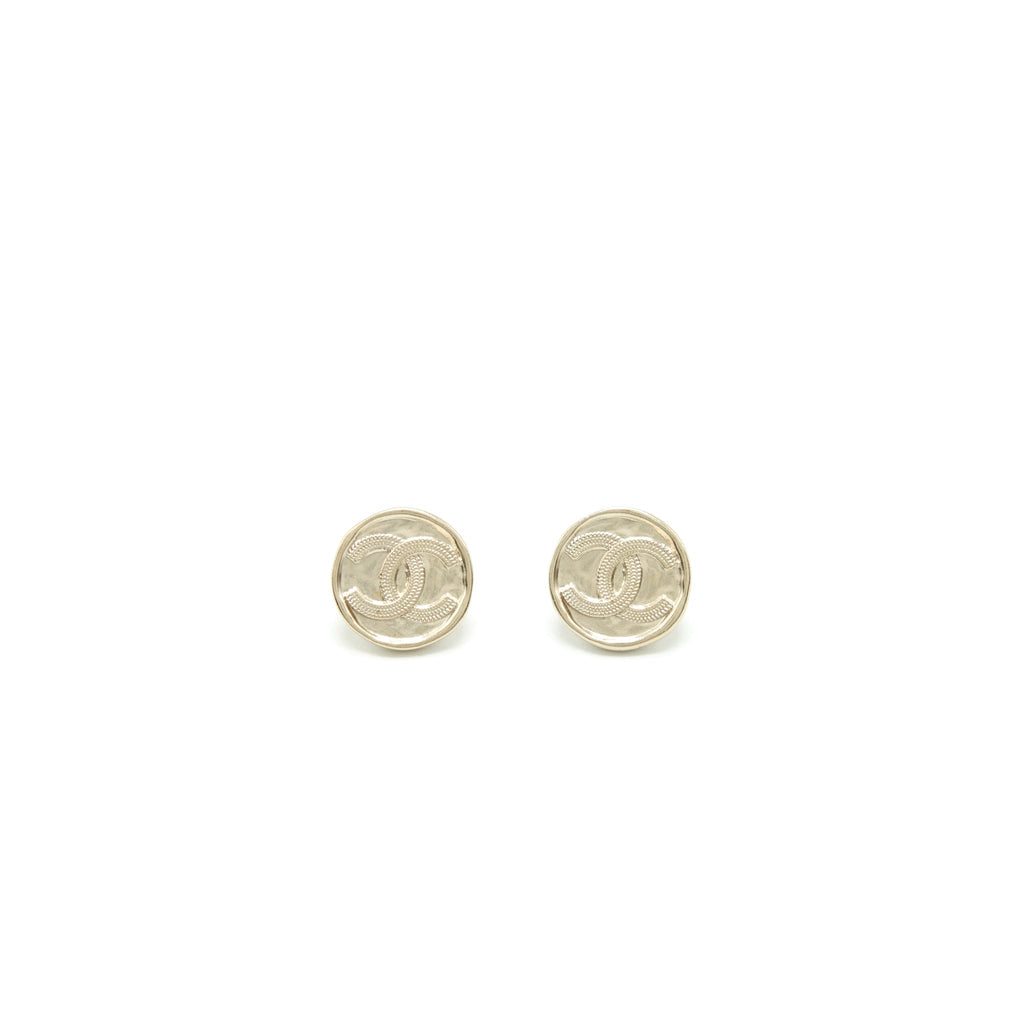 Chanel Mini Coin CC Earrings L