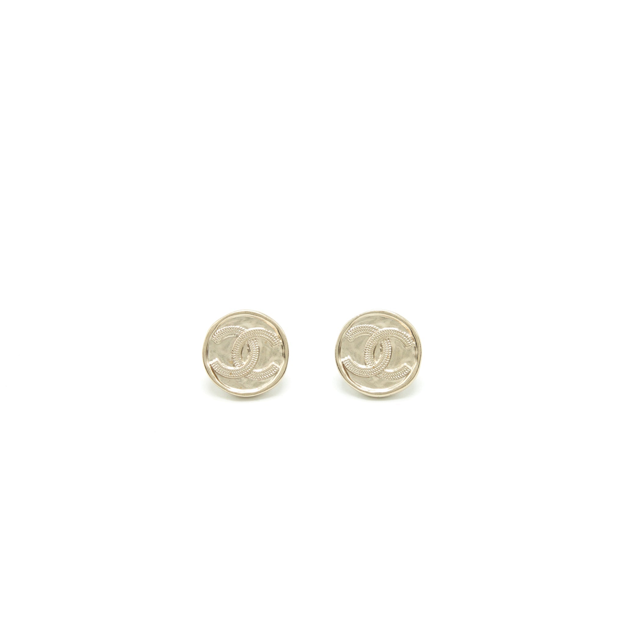 Chanel Mini Coin CC Earrings L