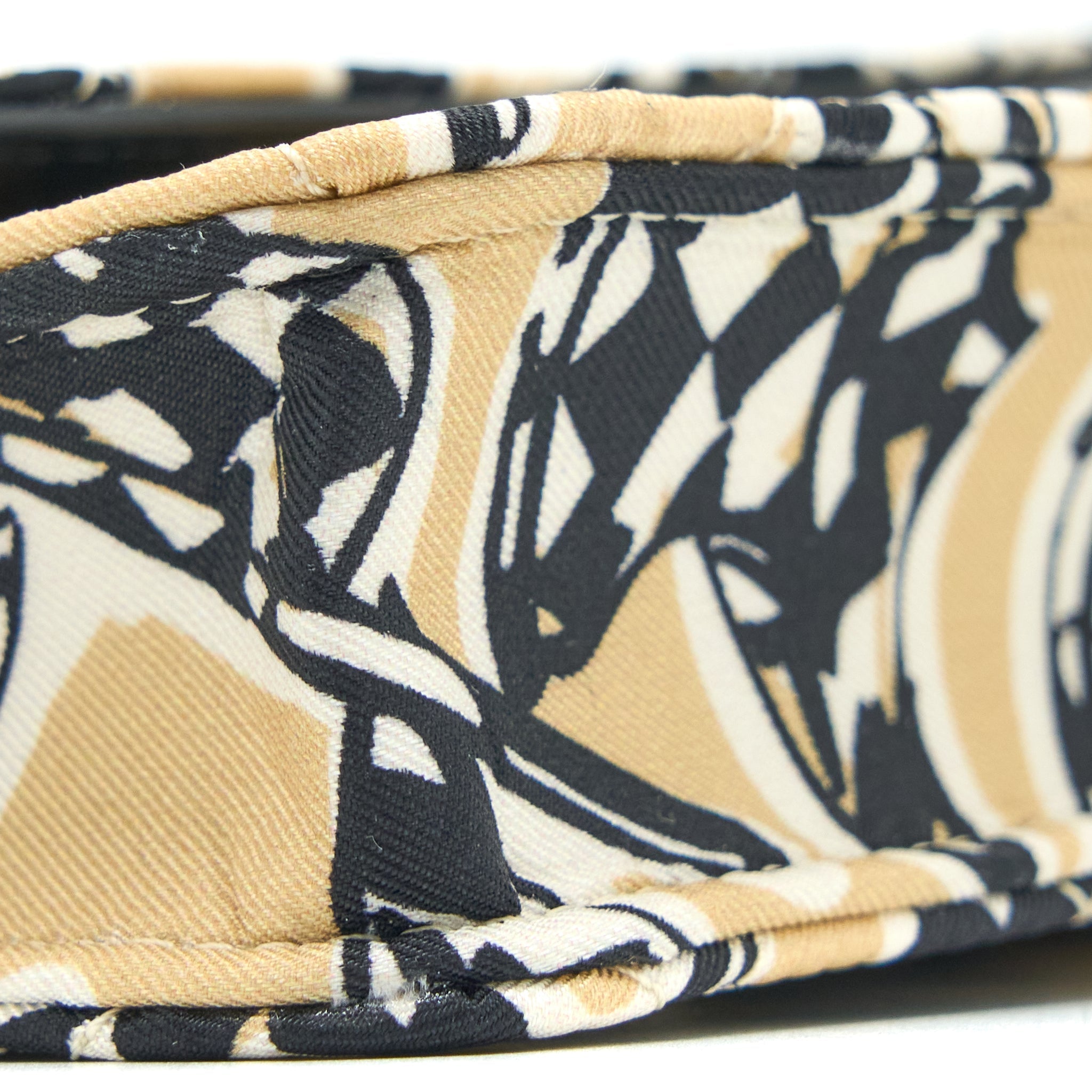 Chanel Mini Clutch with Chains Fabric Multicolour L (Microchip)