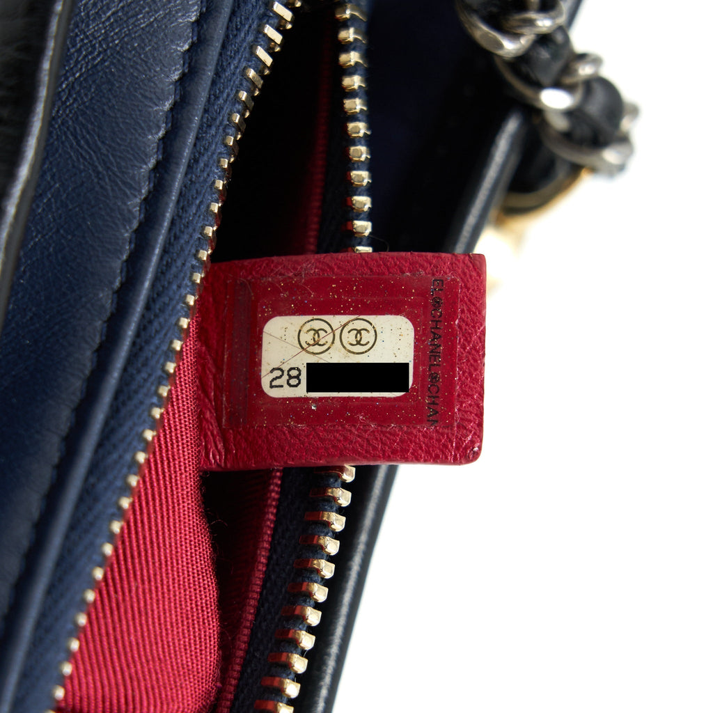 Chanel Small Gabrielle Hobo Bag Black/ Navy
