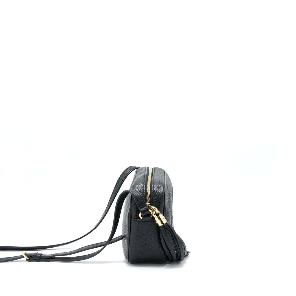 Gucci Soho Camera Disco Bag Calfskin Black