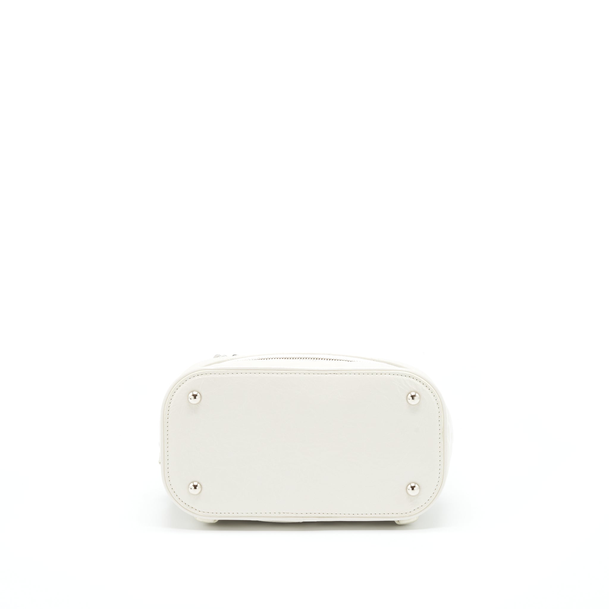 Chanel PVC Aquarium Backpack Aged Calfskin White