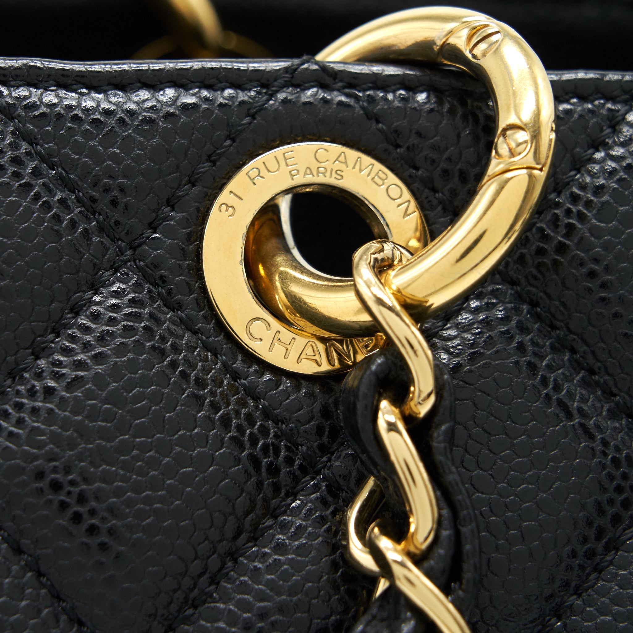 Chanel Grand Shopping Bag Black
