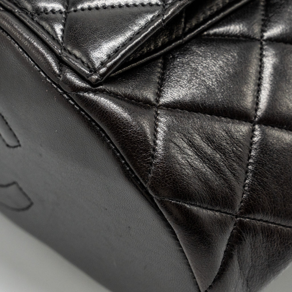 Chanel Vintage Duma Backpack Lambskin Black