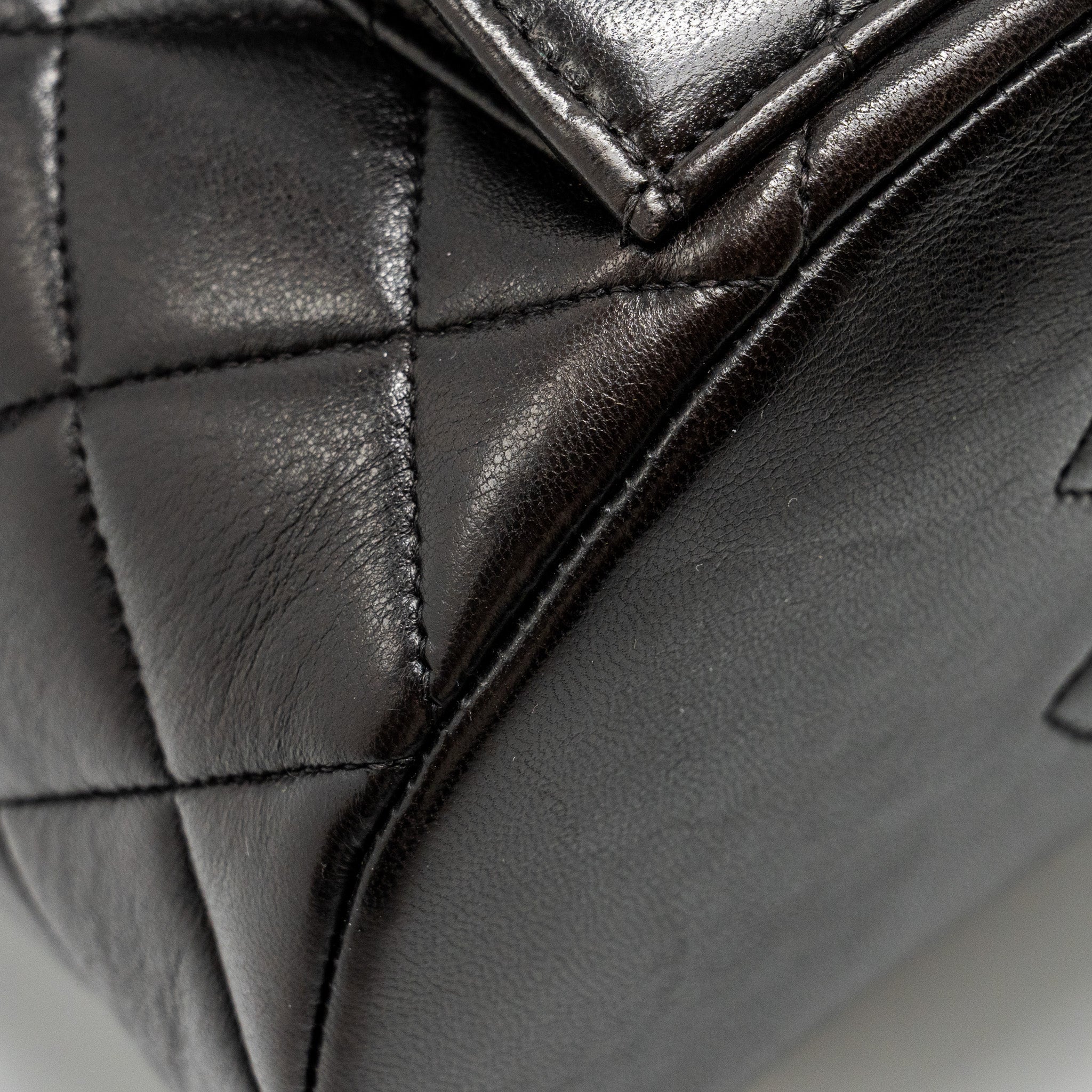 Chanel Vintage Duma Backpack Lambskin Black