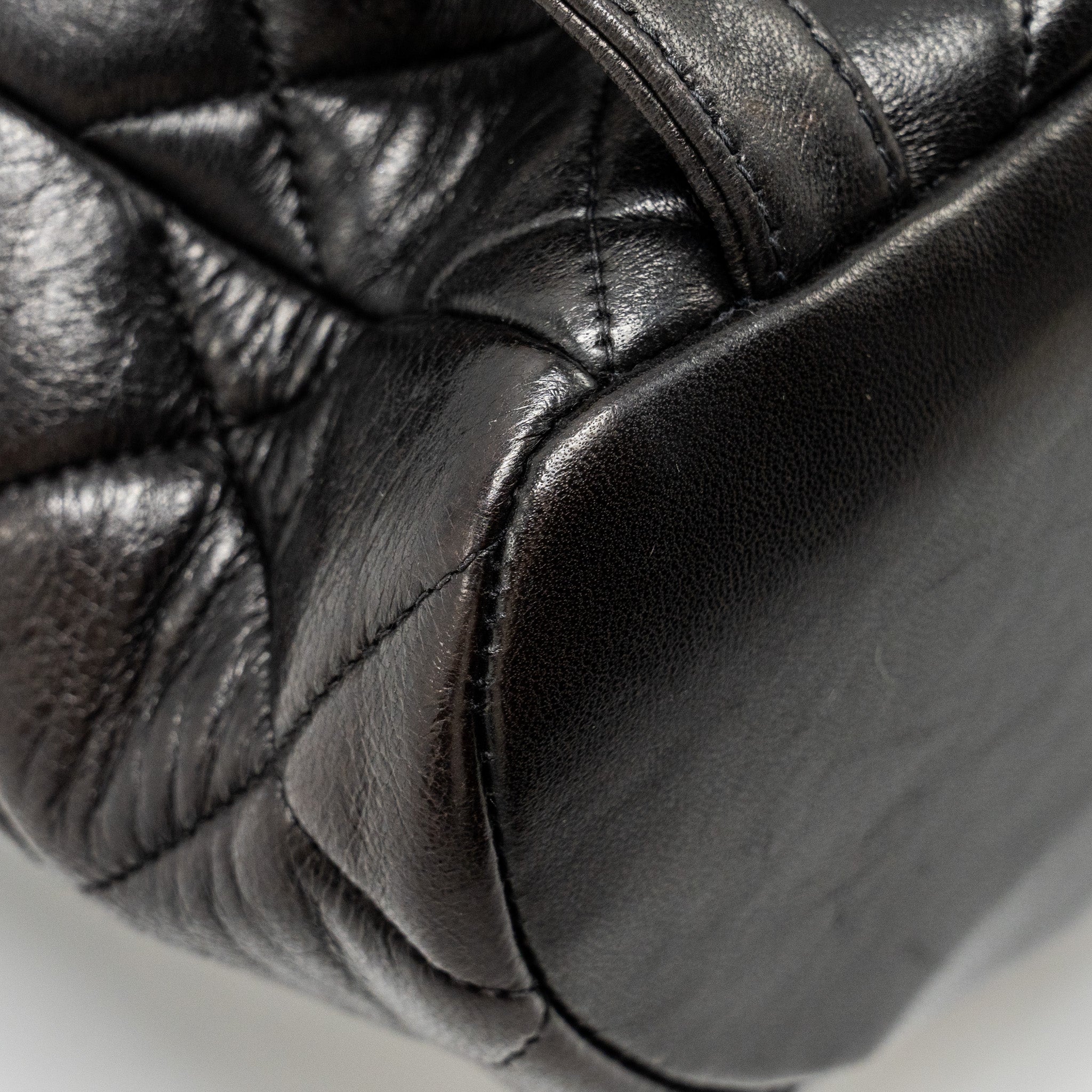 Chanel Vintage Duma Backpack Lambskin Black