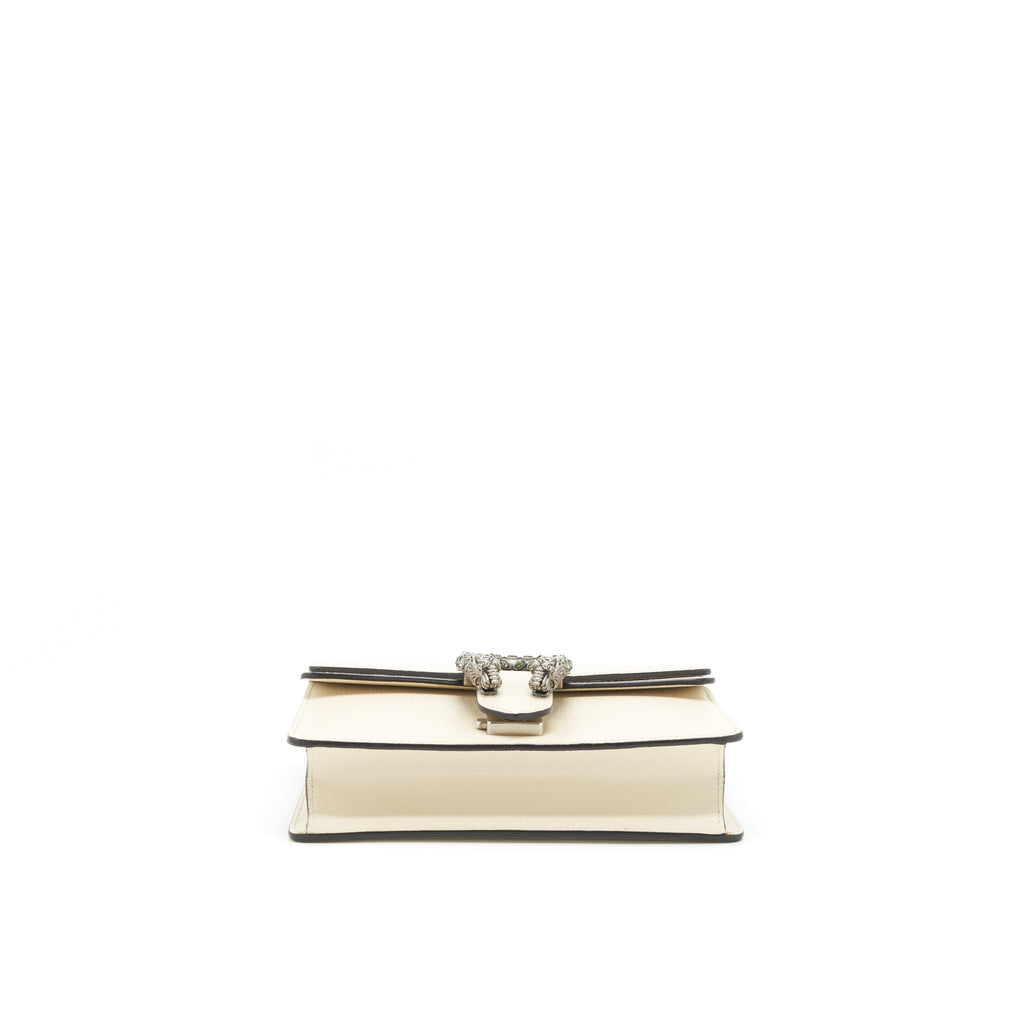 Gucci Dionysus Mini Bag White SHW